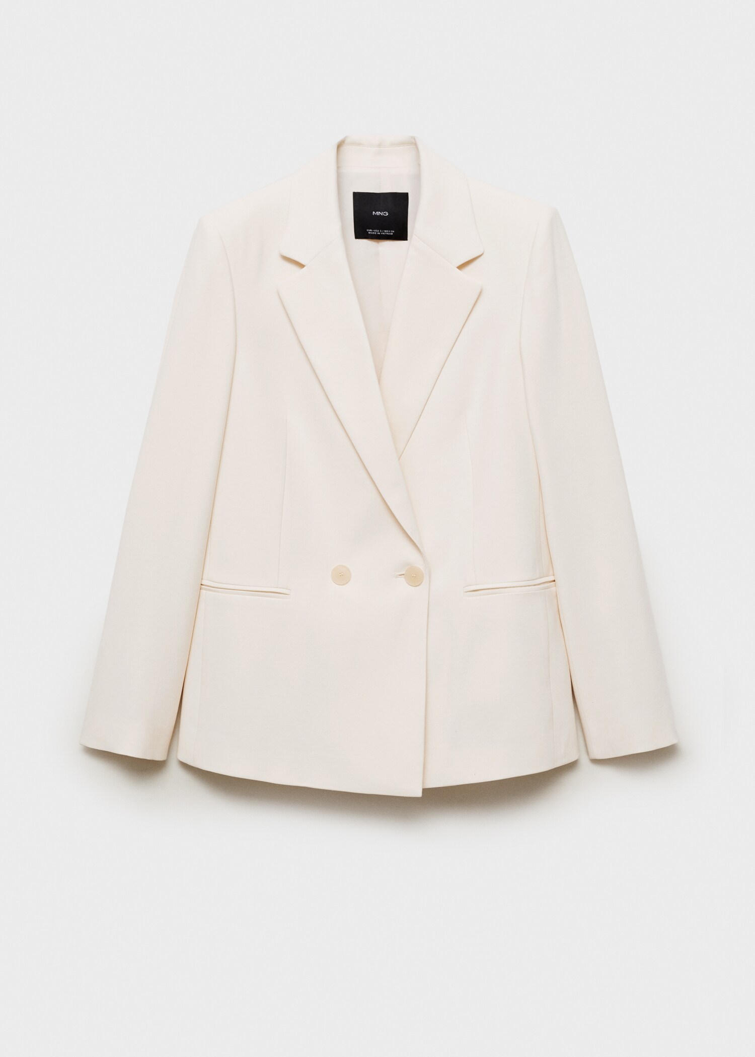 Straight-fit suit blazer - Article without model