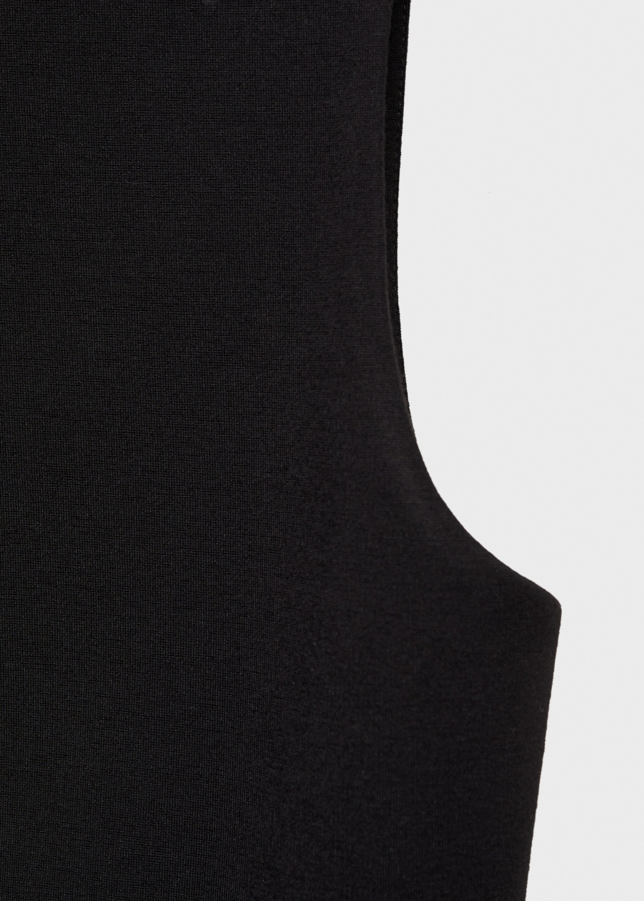 Top with wide straps - Details of the article 8, Black. Ref: 87095740-00.