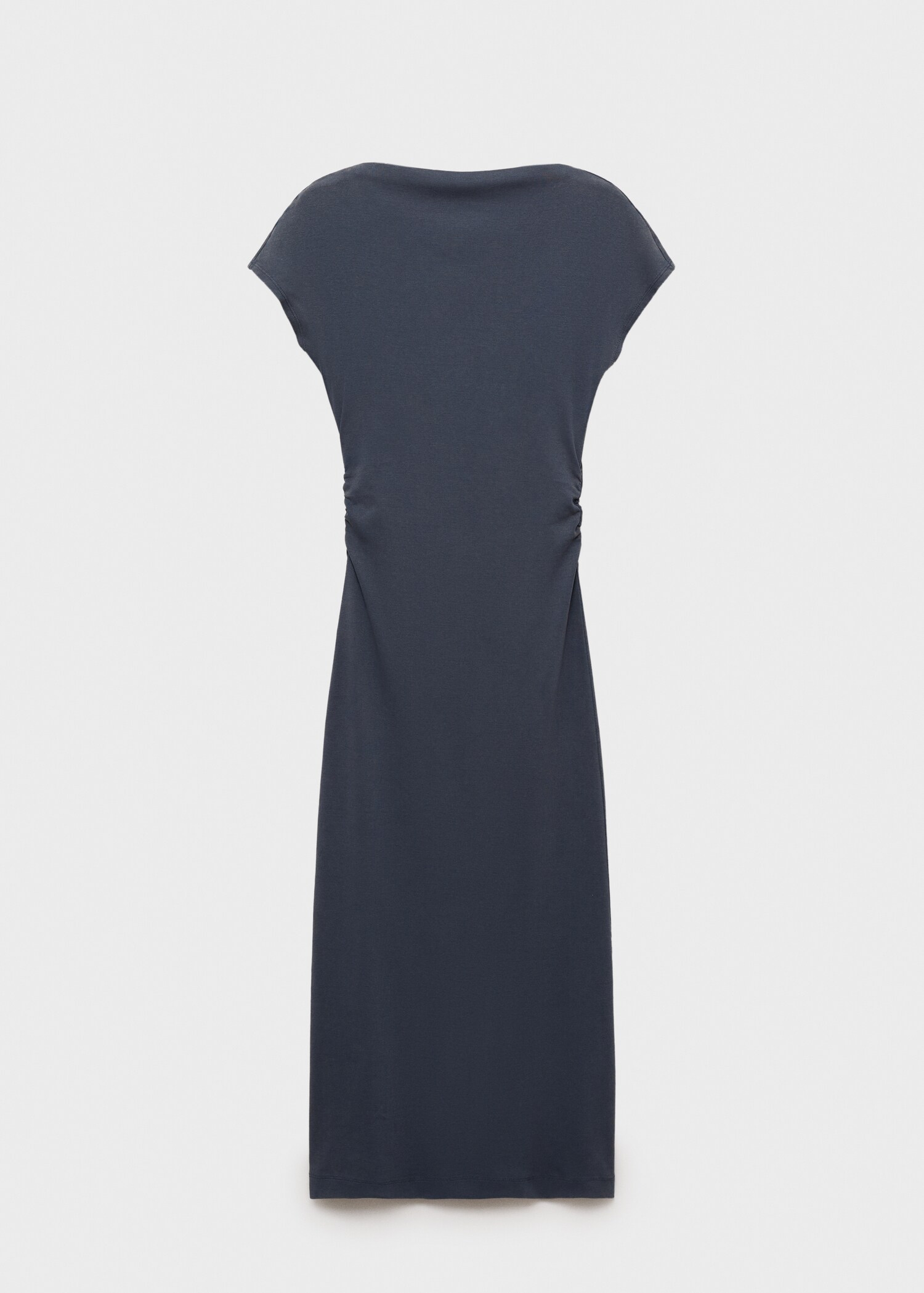 Midi-Kleid mit drapiertem Detail - Artikel ohne Model
