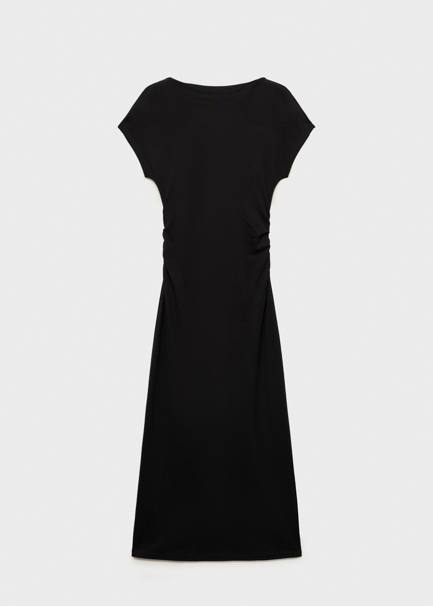 Midi-Kleid mit drapiertem Detail - Artikel ohne Model