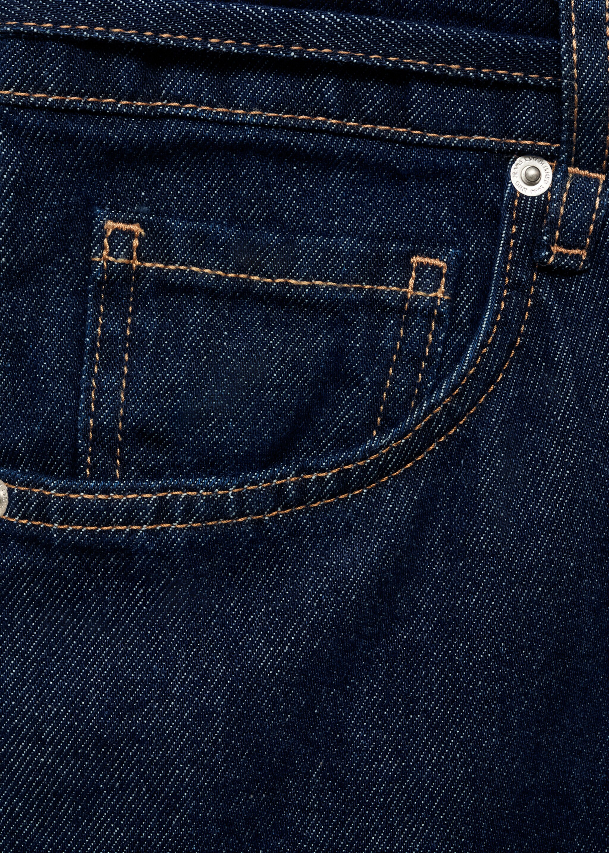 Low-rise wide leg jeans with belt - Details of the article 0, Open Blue. Ref: 87095763-00.