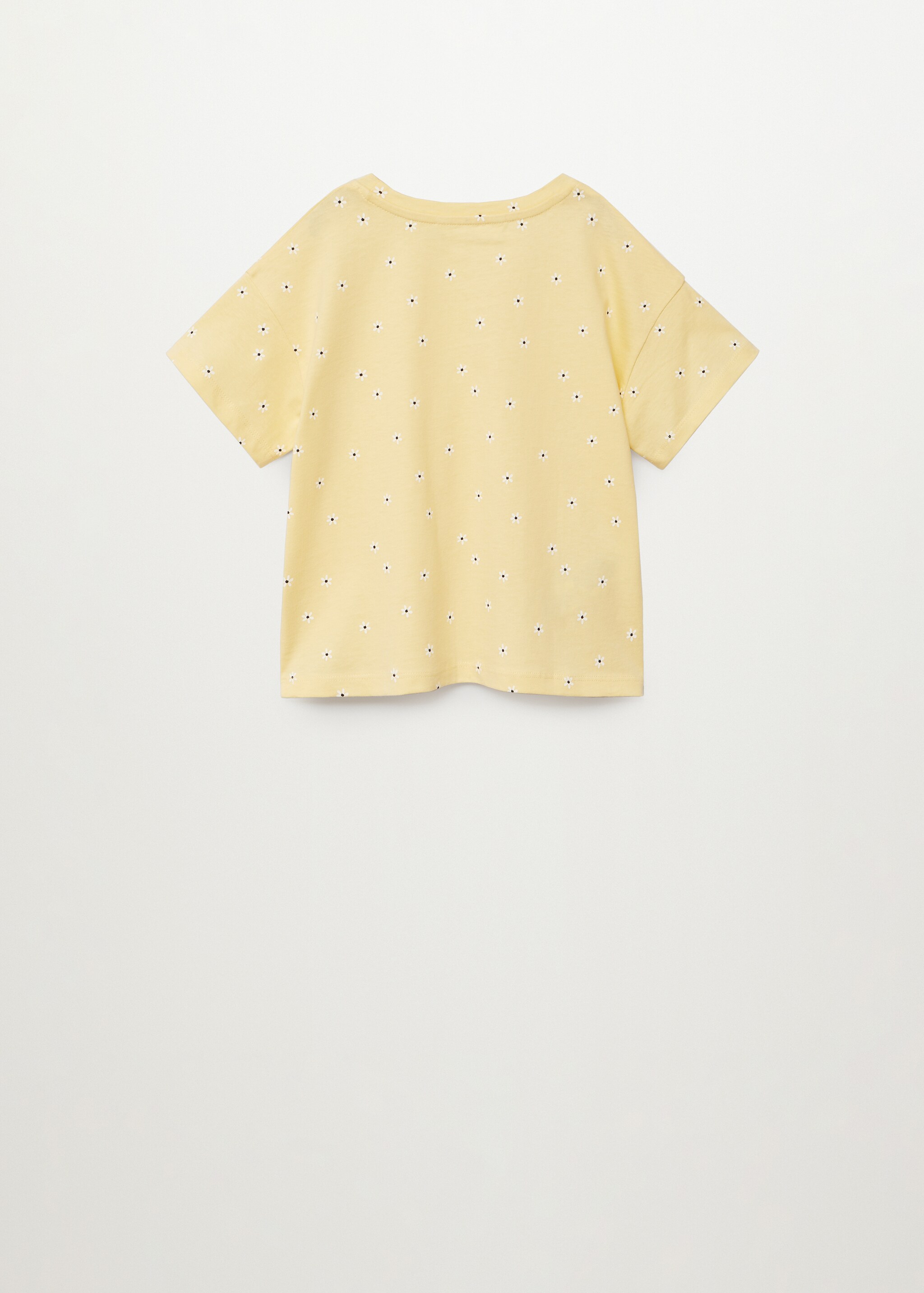 Camiseta algodón estampado - Reverso del artículo