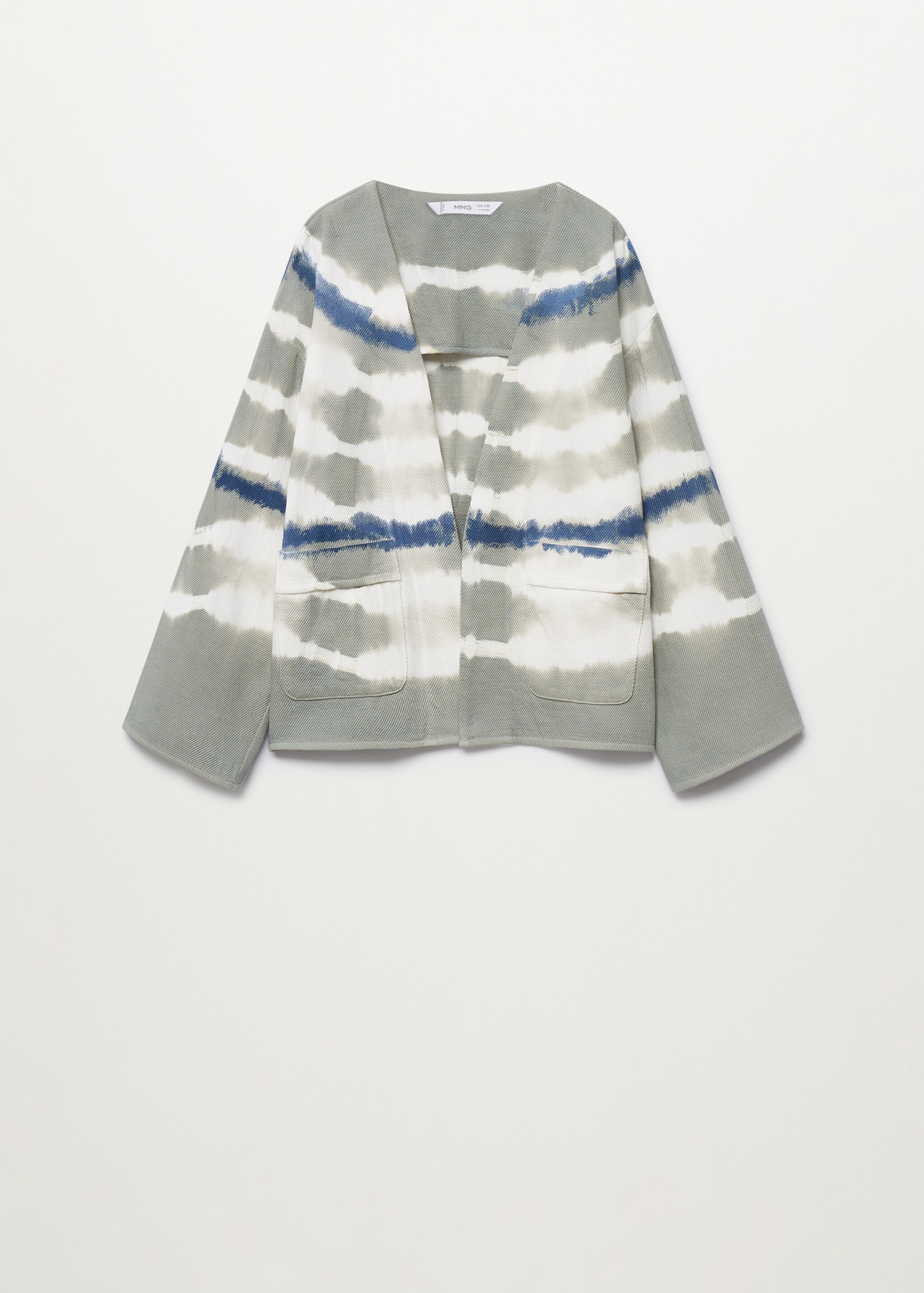 Chaqueta tie-dye algodón - Artículo sin modelo