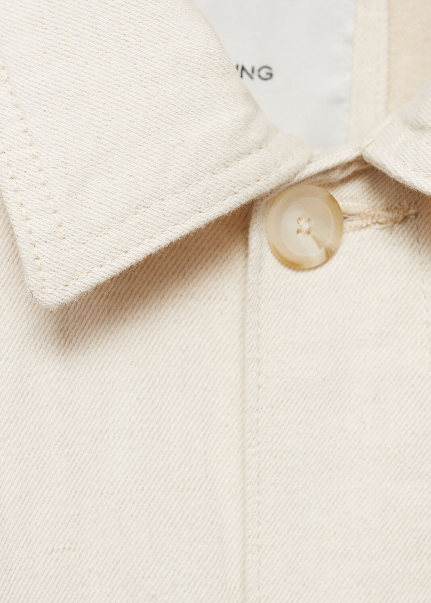 Linen-blend jacket with pockets - Details of the article 8
