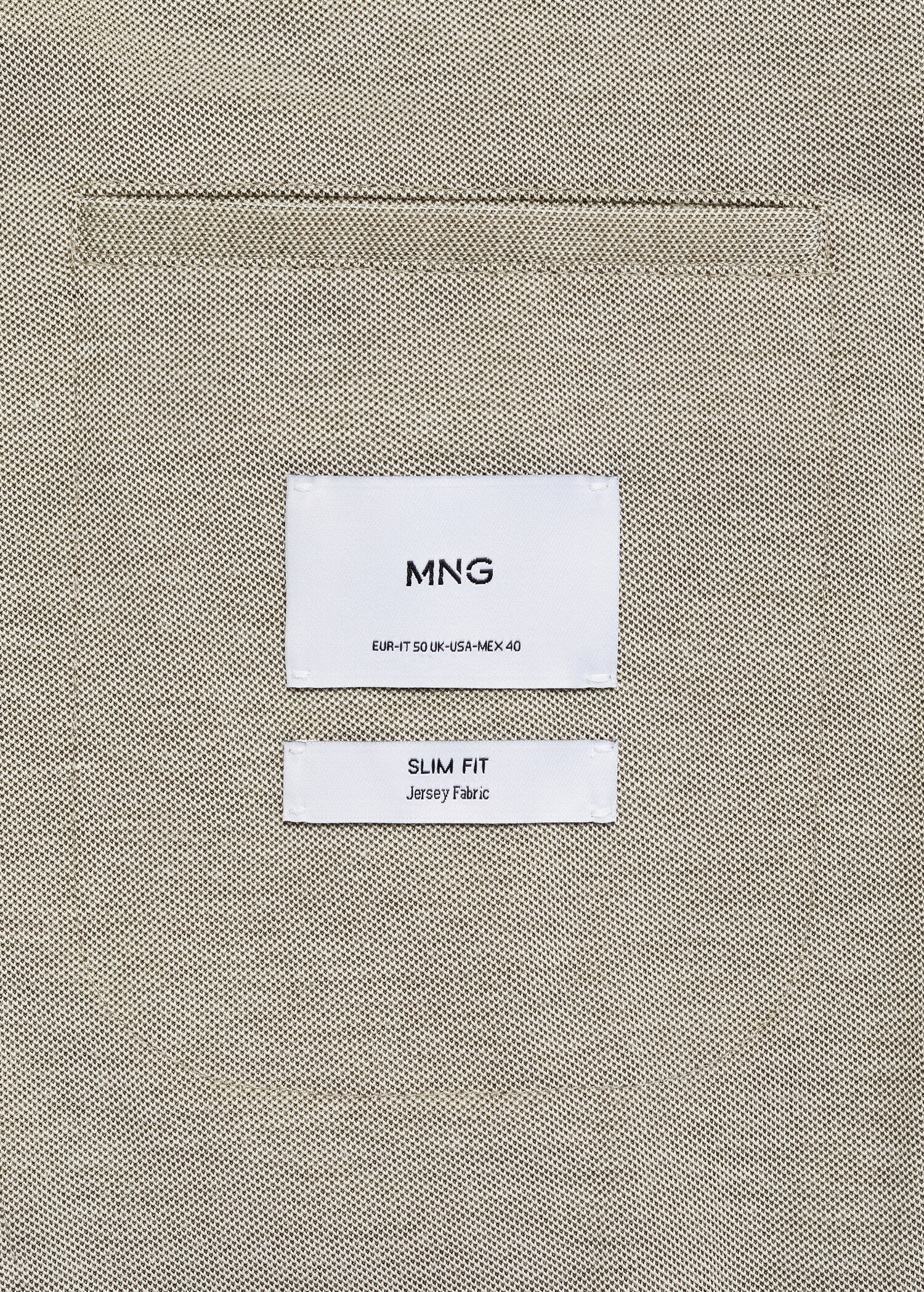 Verner slim-fit cotton jacket - Details of the article 0