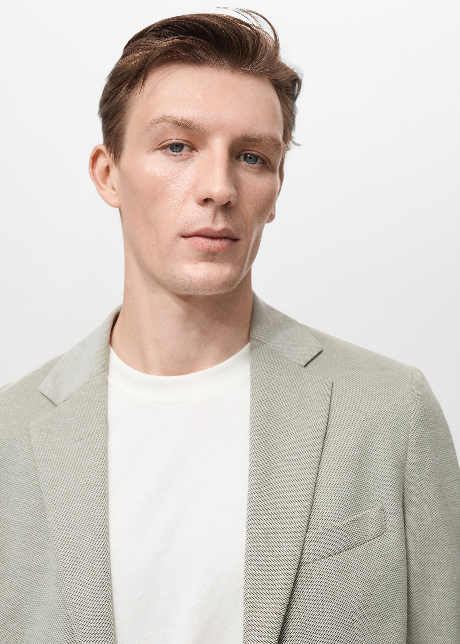 Verner slim-fit cotton jacket - Details of the article 1