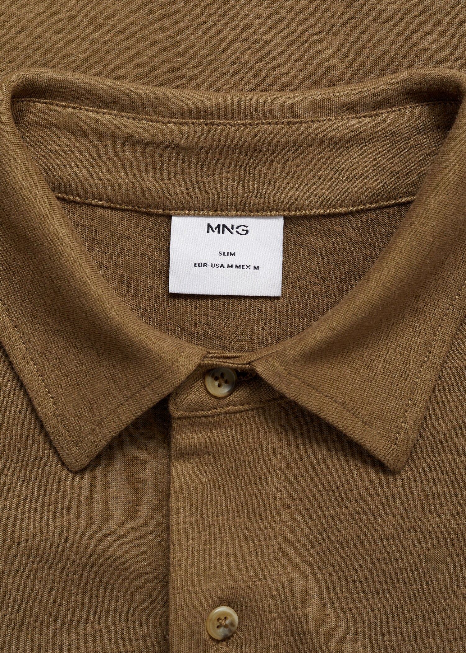 Regular-fit linen shirt - Details of the article 8
