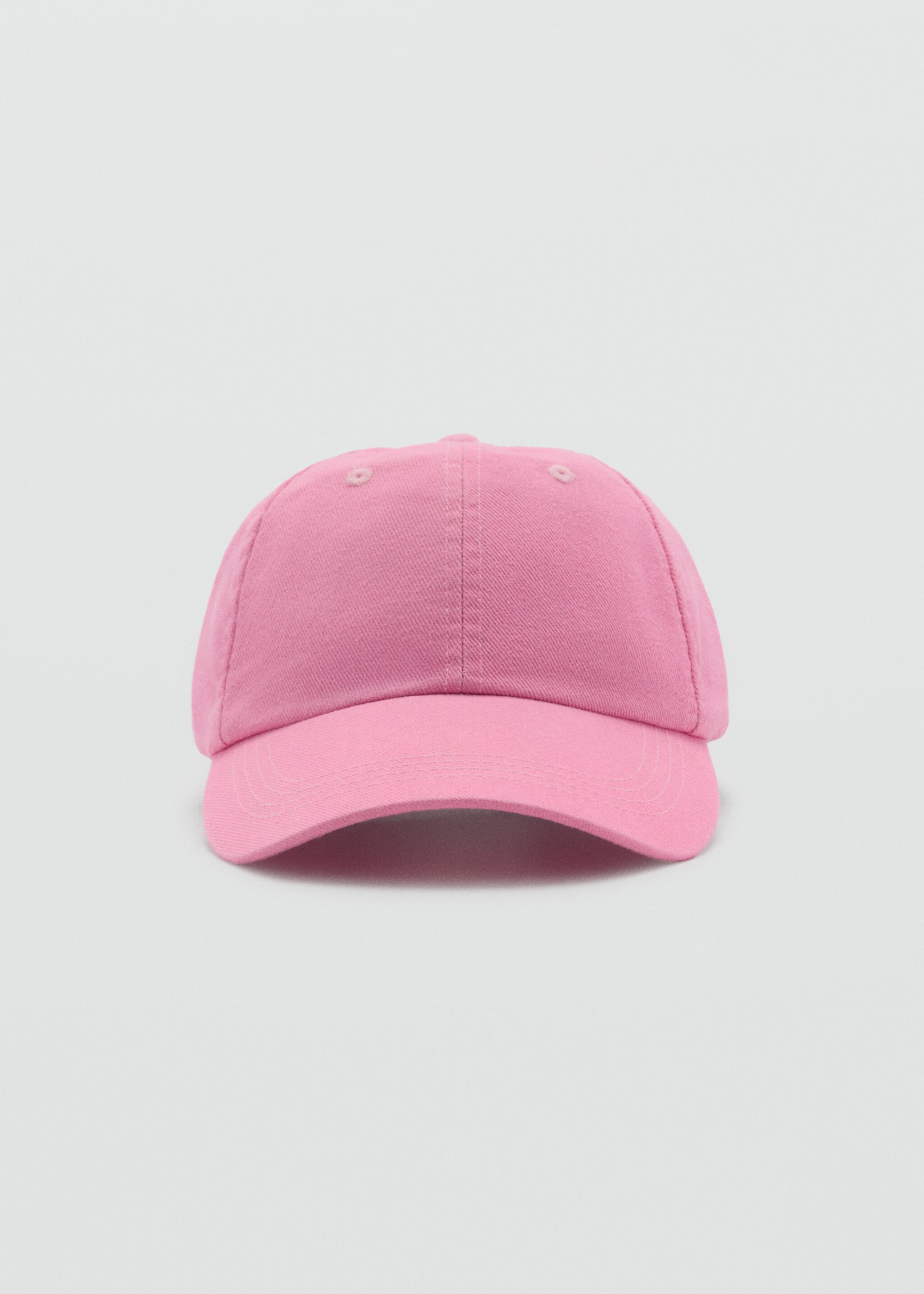 Cotton visor cap - Medium plane, Pink. Ref: 87095926-00.