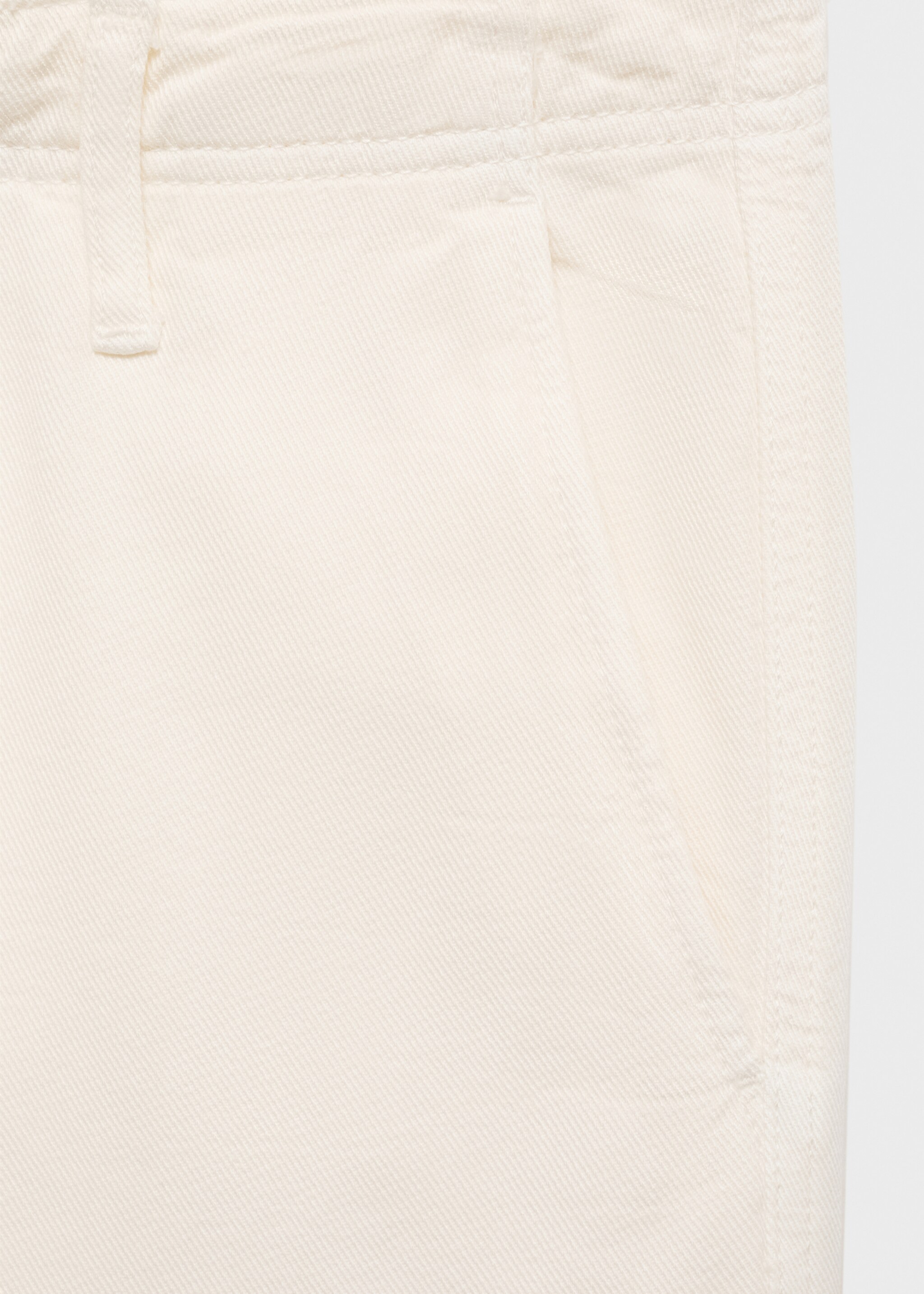 Jeans lyocell regular fit - Detail des Artikels 0, Cremeweiß. Ref: 87095929-00.