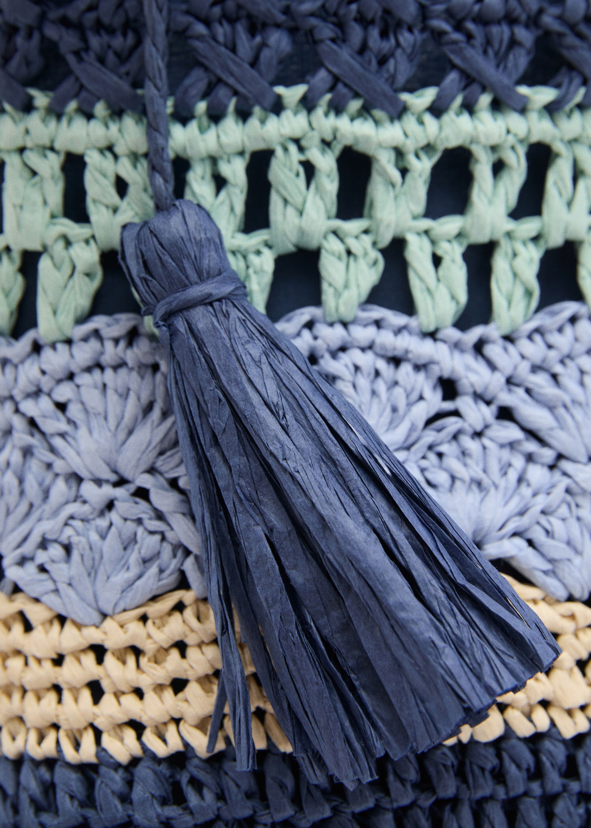 Kombinerad miniväska - Detaljer om artikeln 2, Navy blå. Ref: 87095938-00.