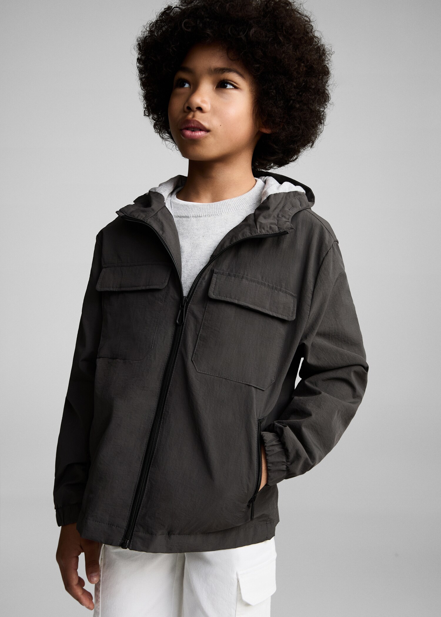 Hooded parka - Medium plane