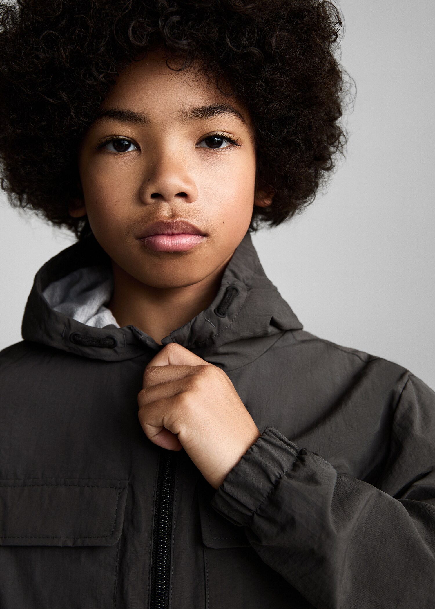 Hooded parka - Details of the article 1