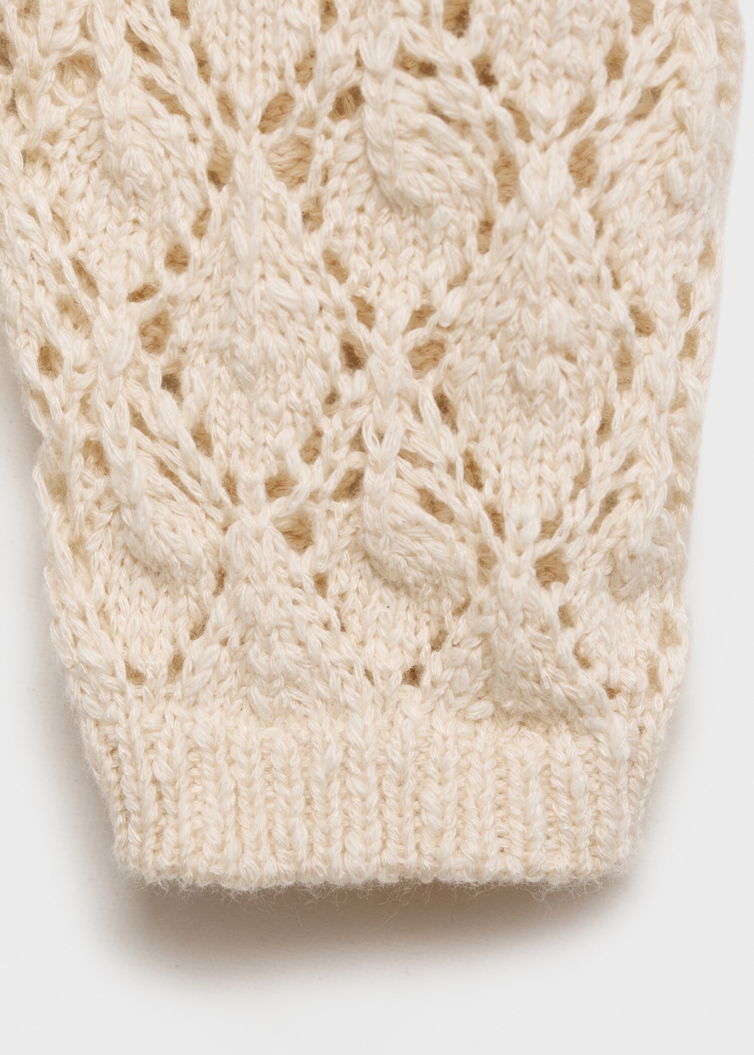 Openwork knit cardigan - Details of the article 0