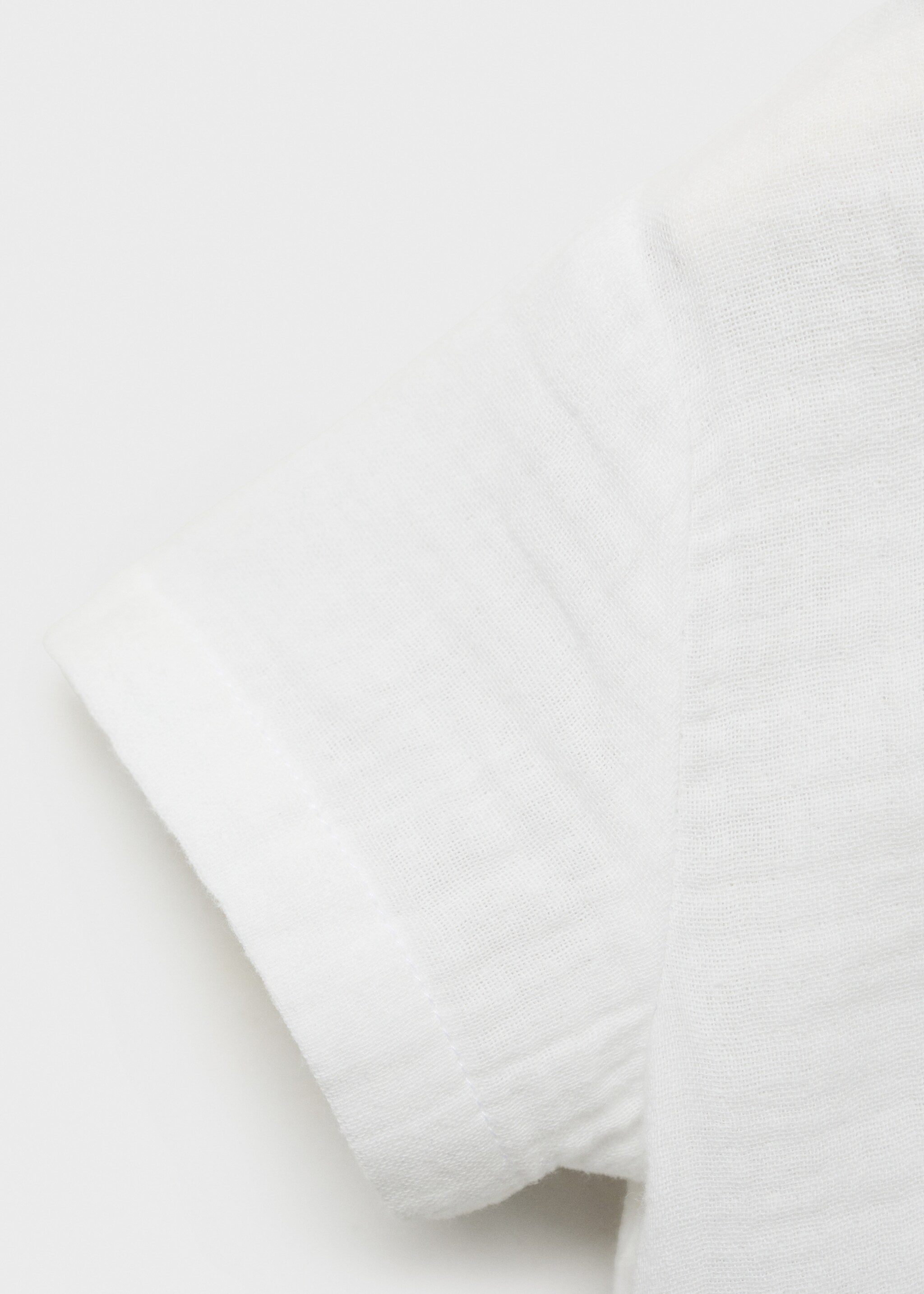 Baby neck t-shirt - Details of the article 0, Off White. Ref: 87095954-00.