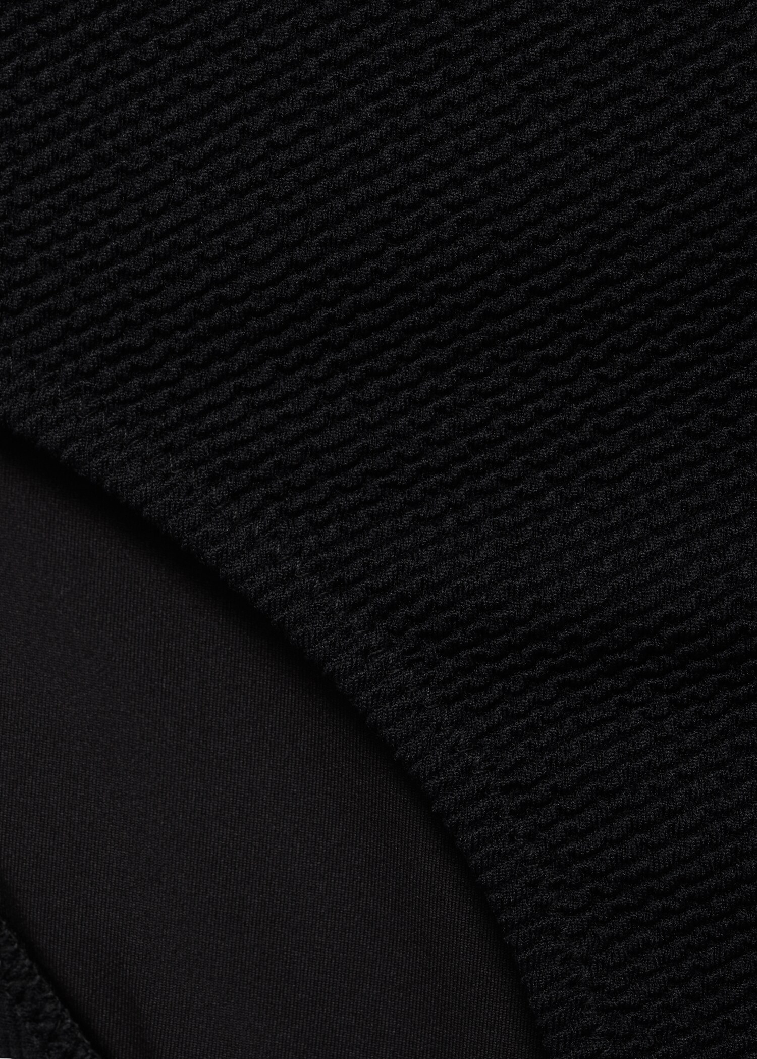 Ribbed high-waisted bikini bottom - Details of the article 8