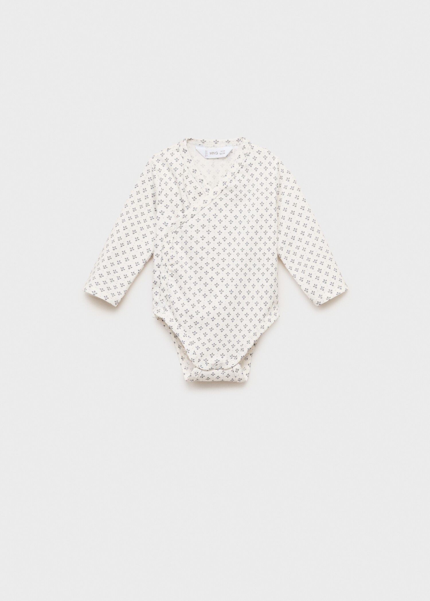 Gemusterter Baumwoll-Body - Artikel ohne Model