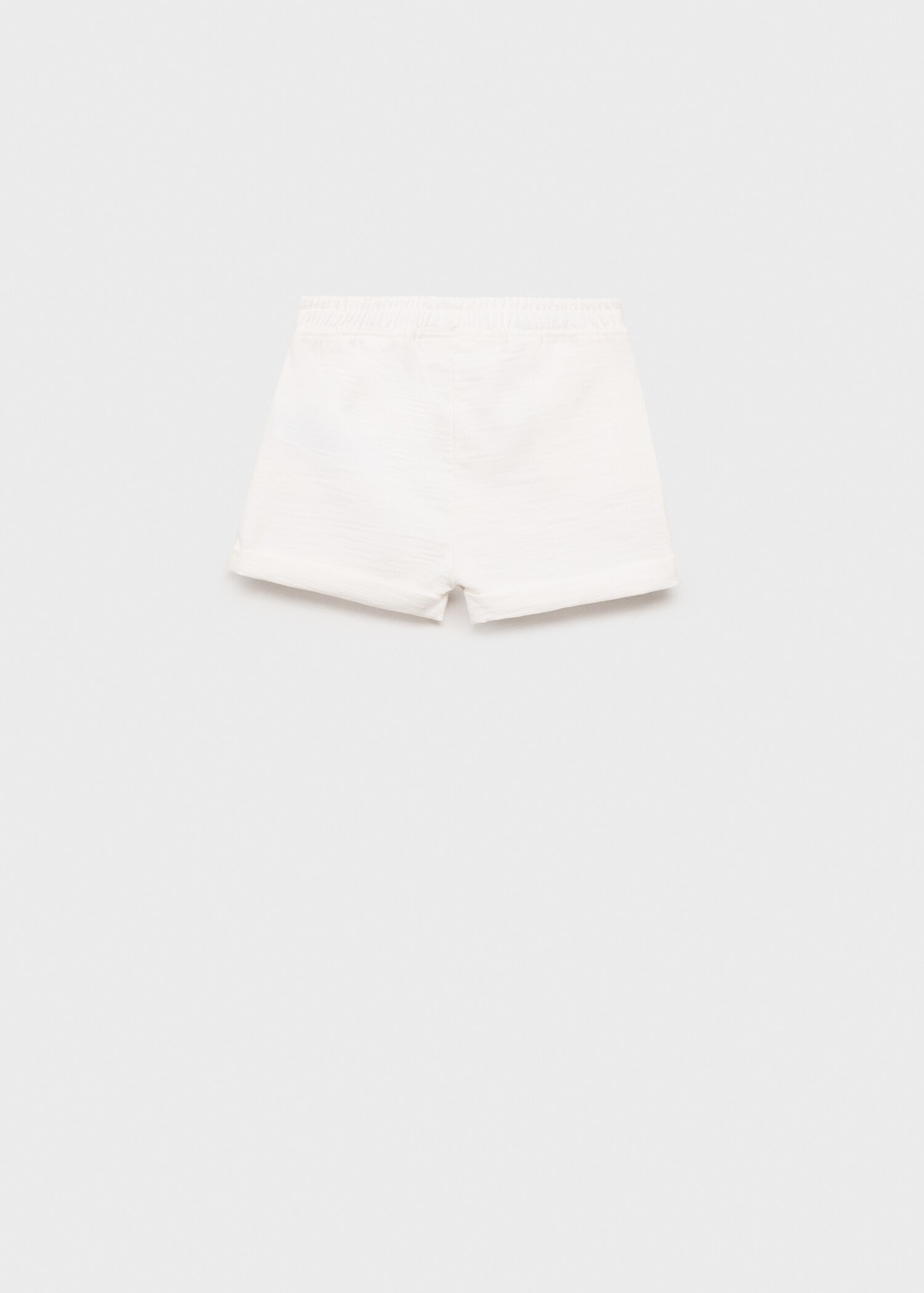 Cotton shorts - Reverse of the article