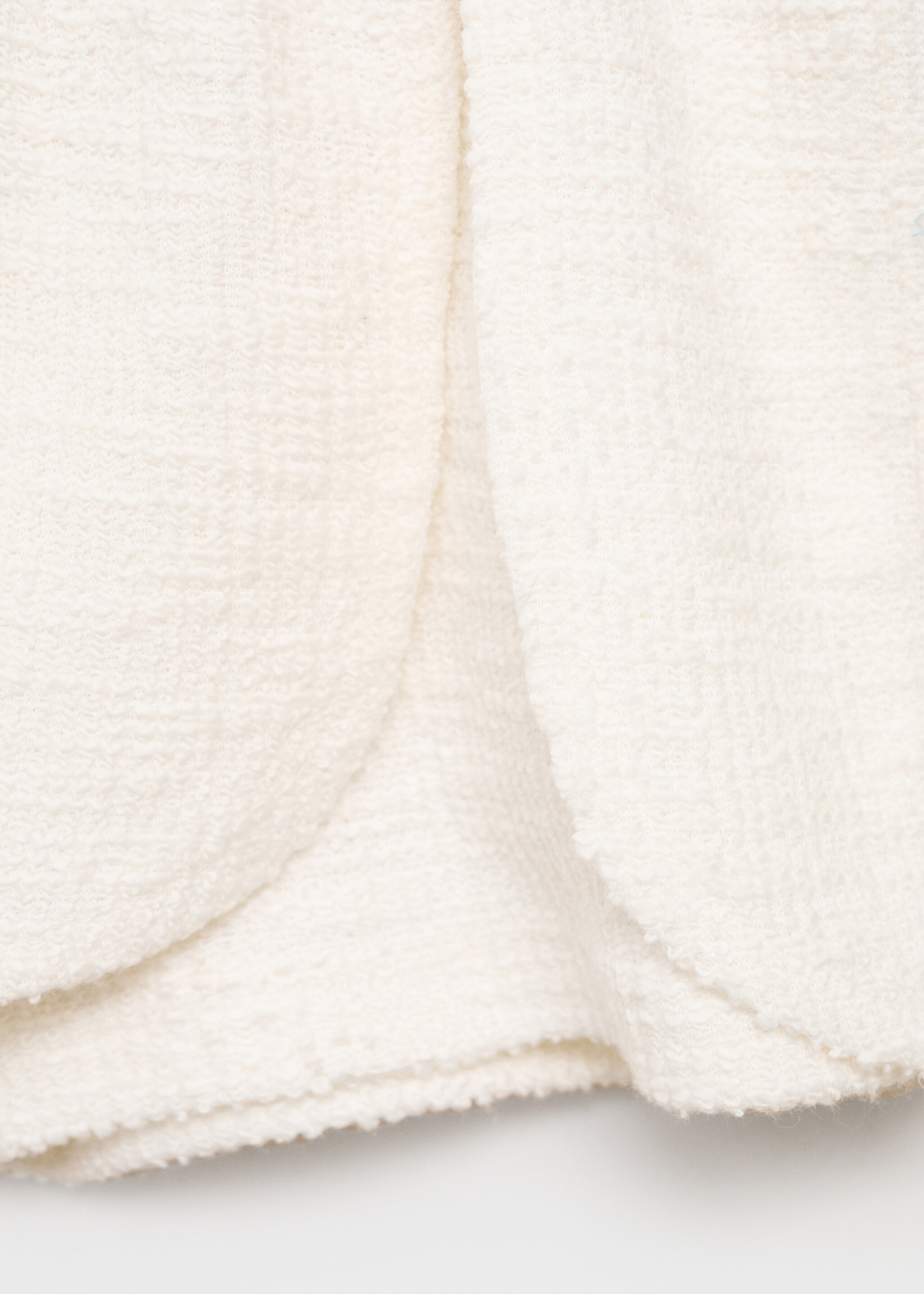 Skort with bow - Details of the article 0, Off White. Ref: 87095975-00.