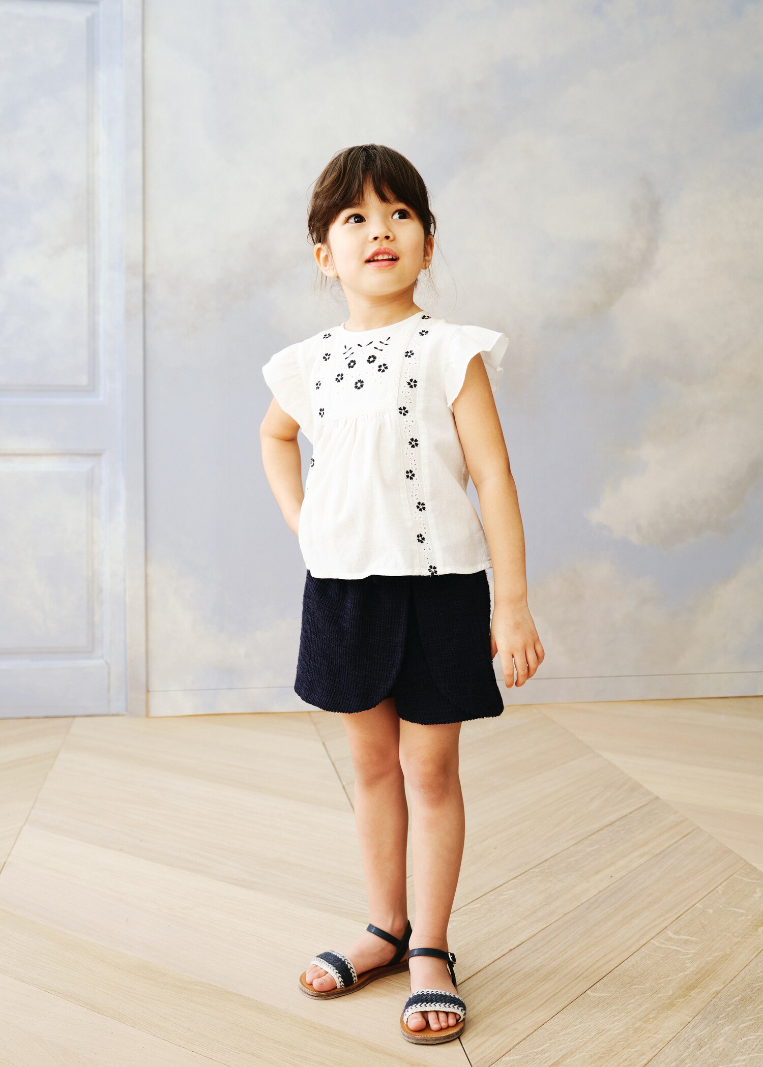 Skort with bow - Details of the article 5