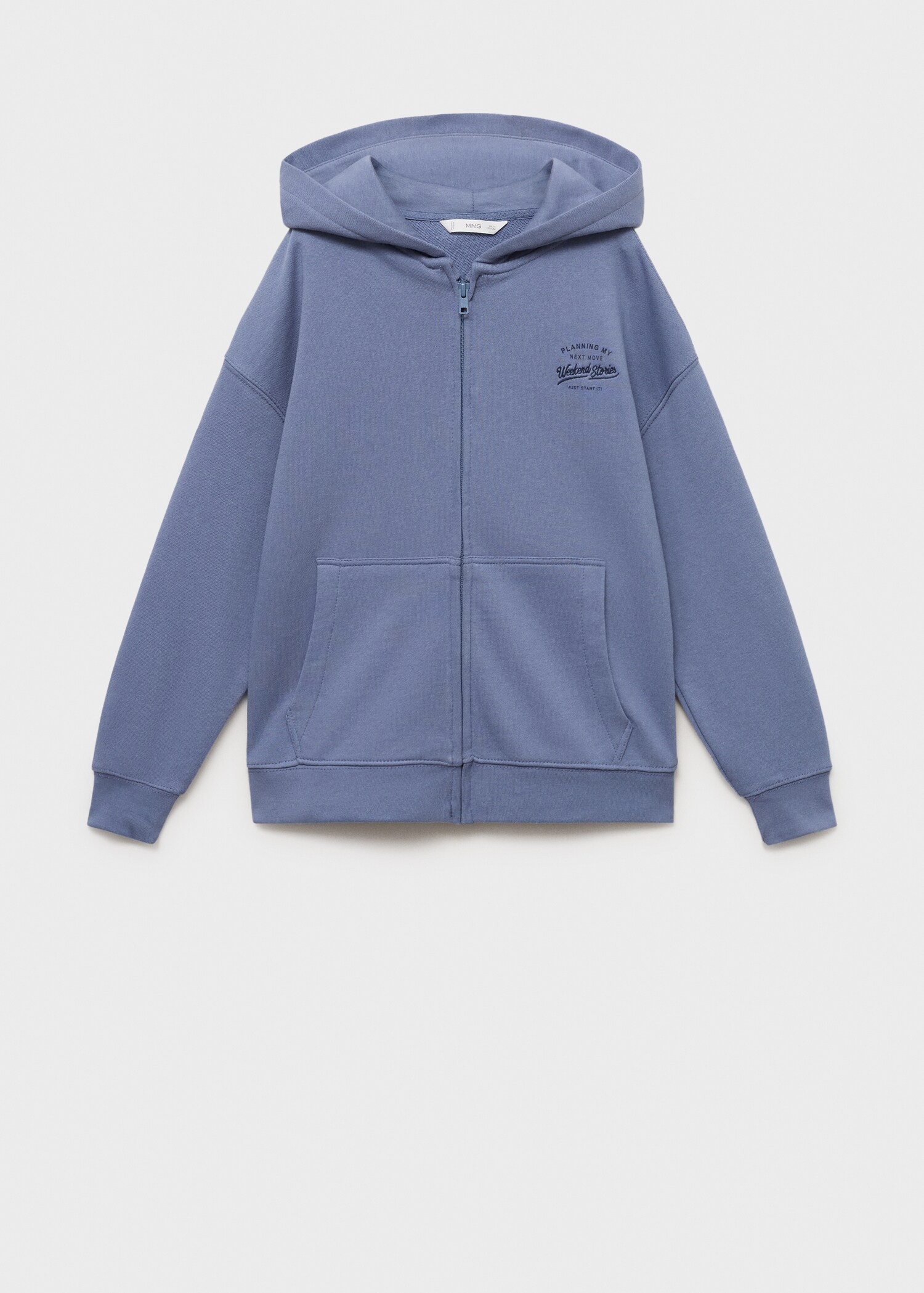 Sweatshirt with open hood - Article without model