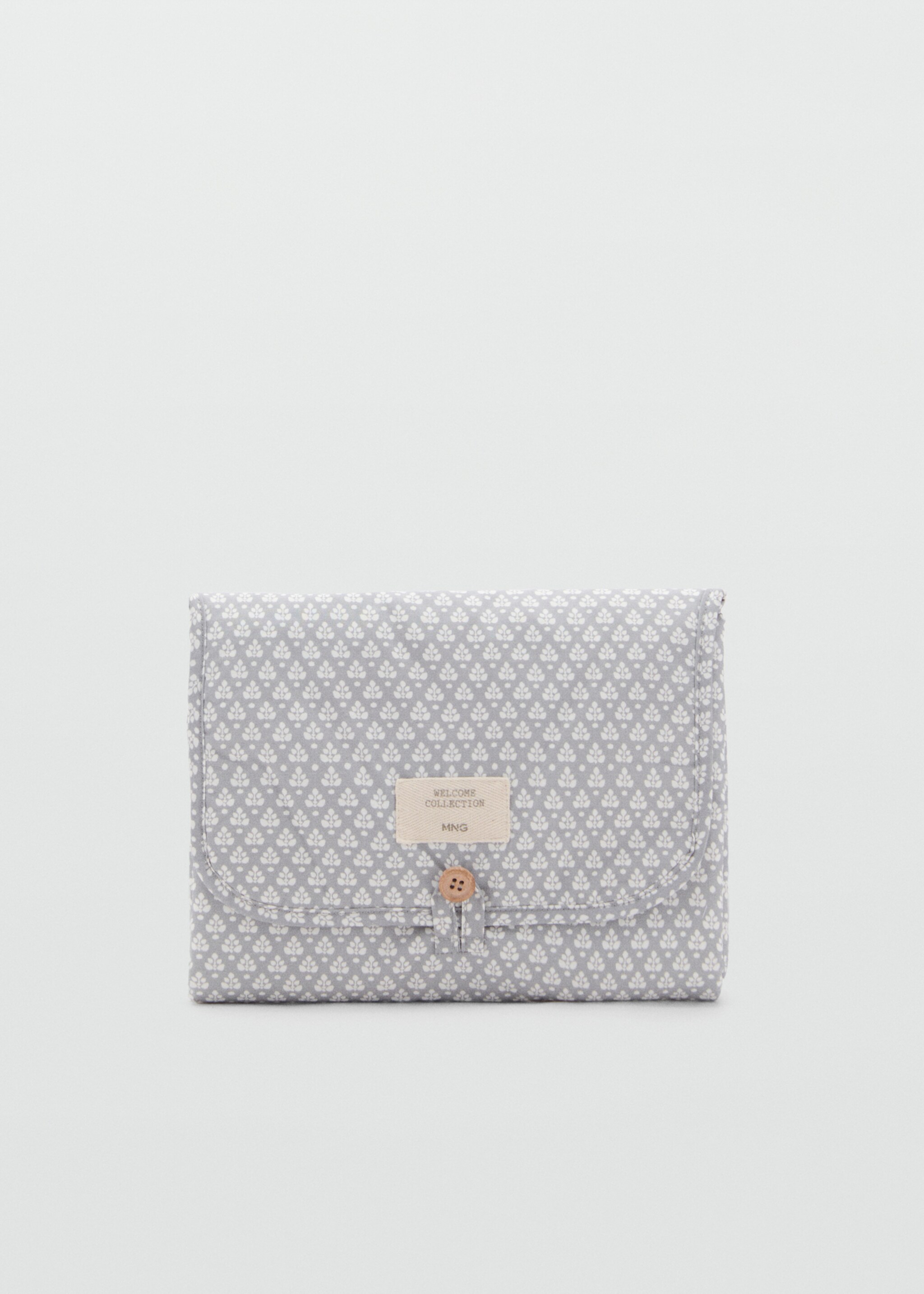 Printed travel changing mat - Article without model, Grey. Ref: 87095982-00.