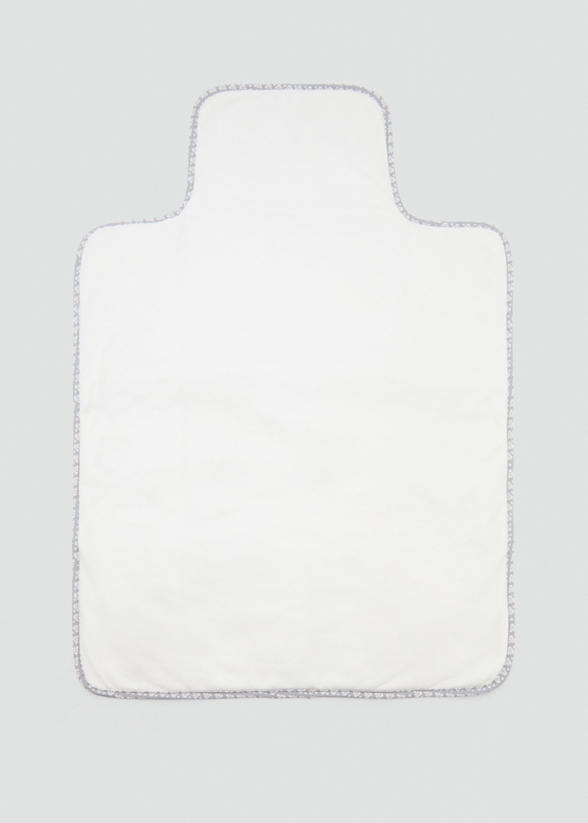 Printed travel changing mat - Details of the article 2, Grey. Ref: 87095982-00.