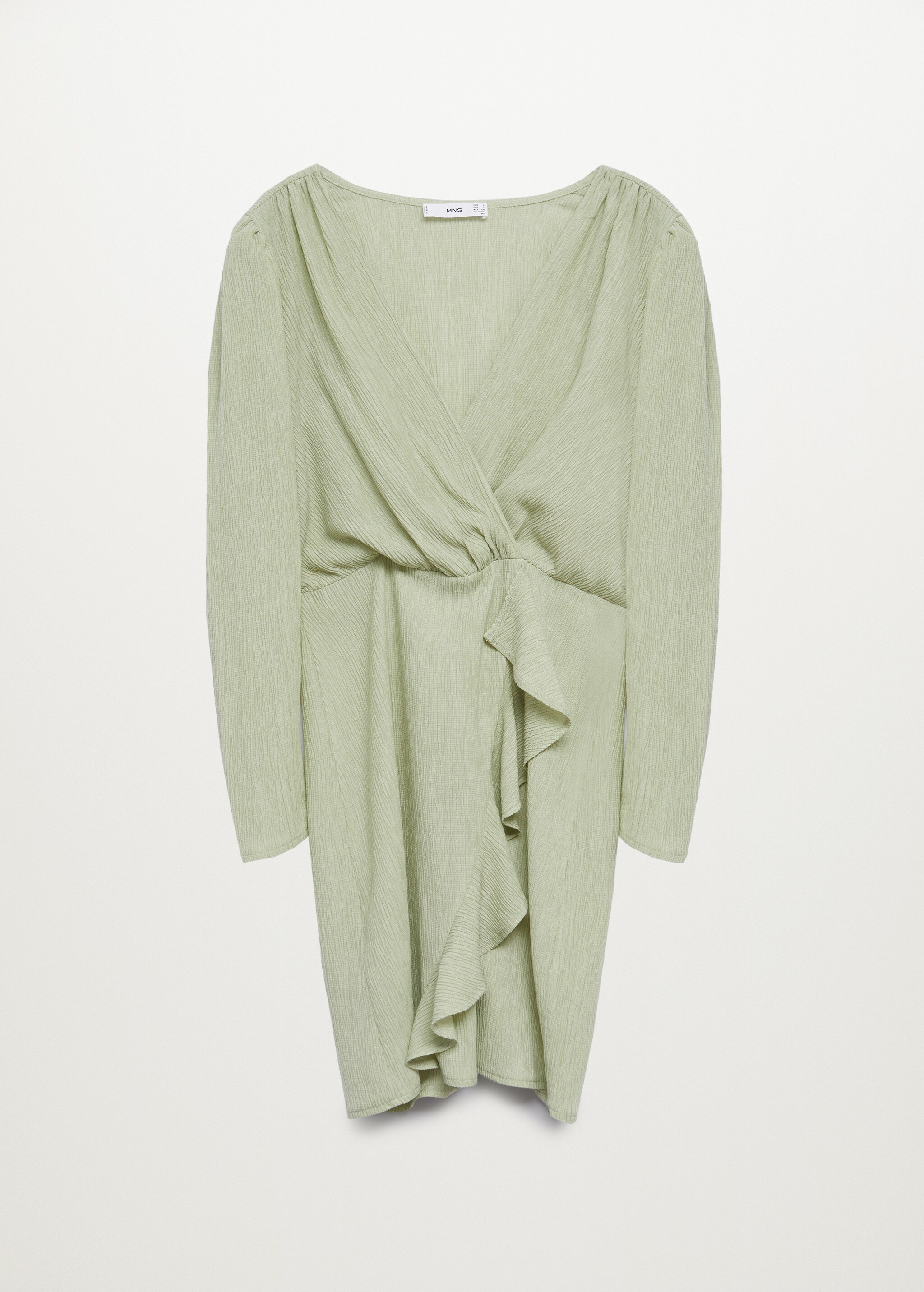 Vestido textura volantes - Artículo sin modelo