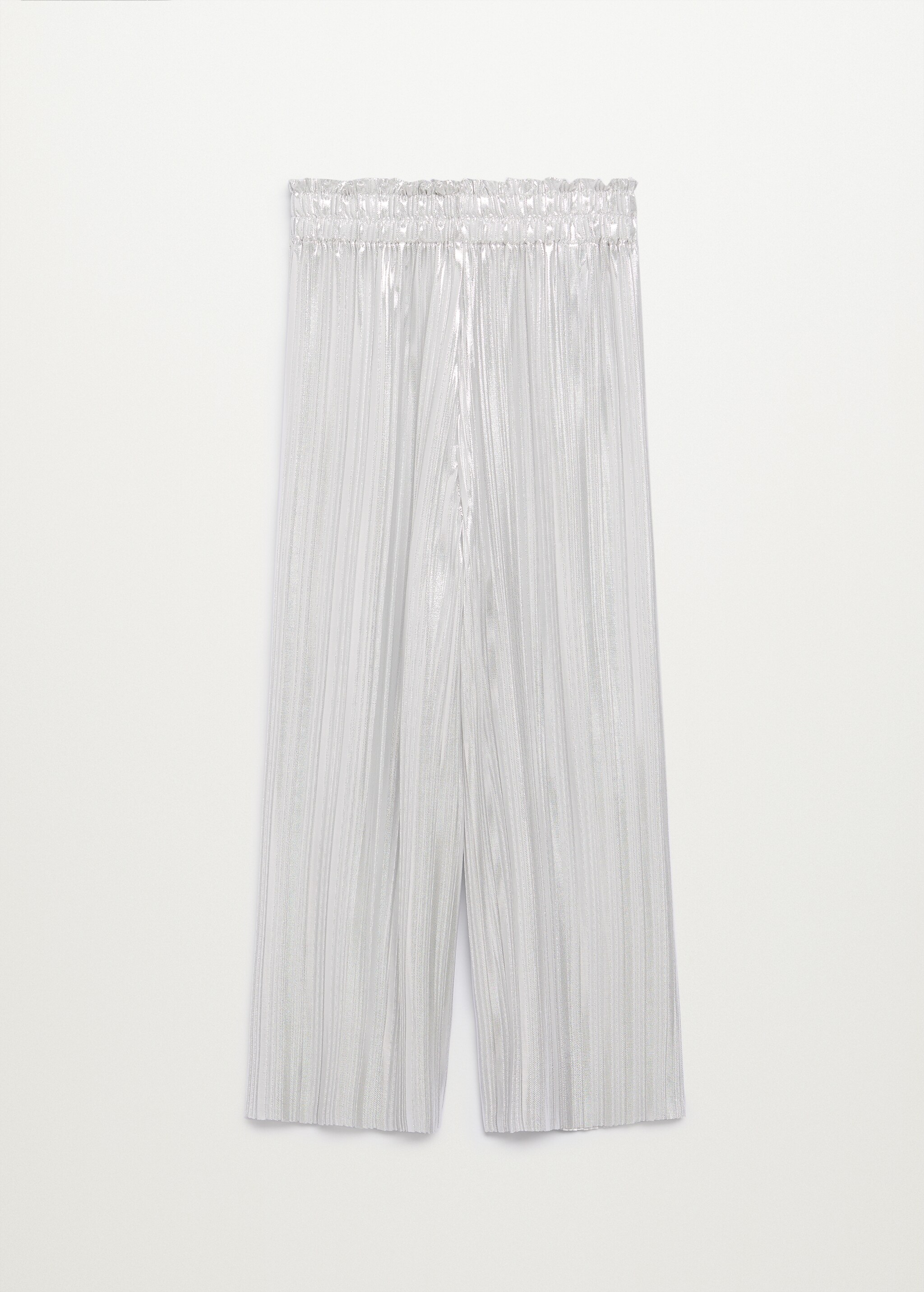 Pantalón plisado metalizado - Reverso del artículo