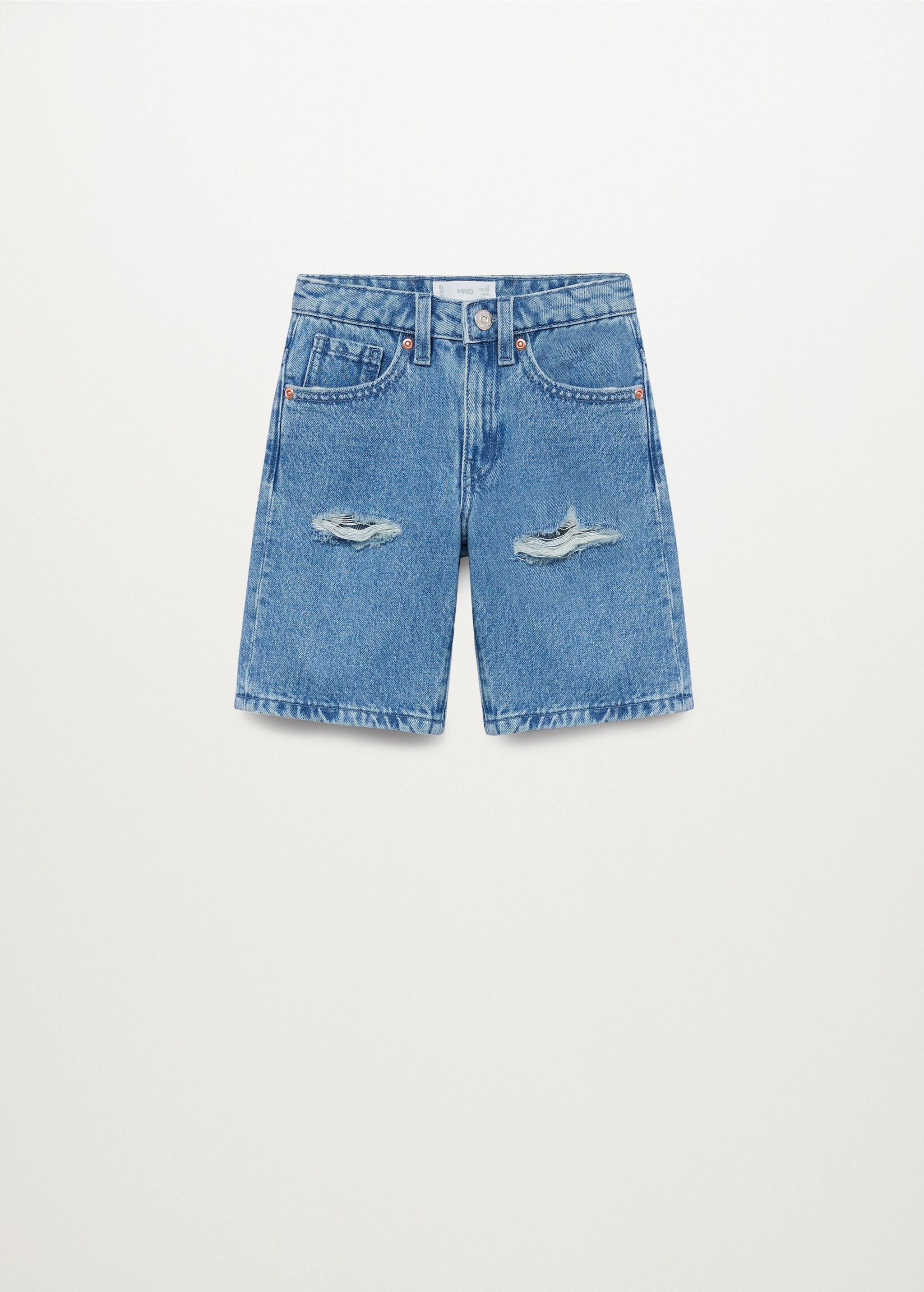 Bermudas denim rotos decorativos - Artículo sin modelo