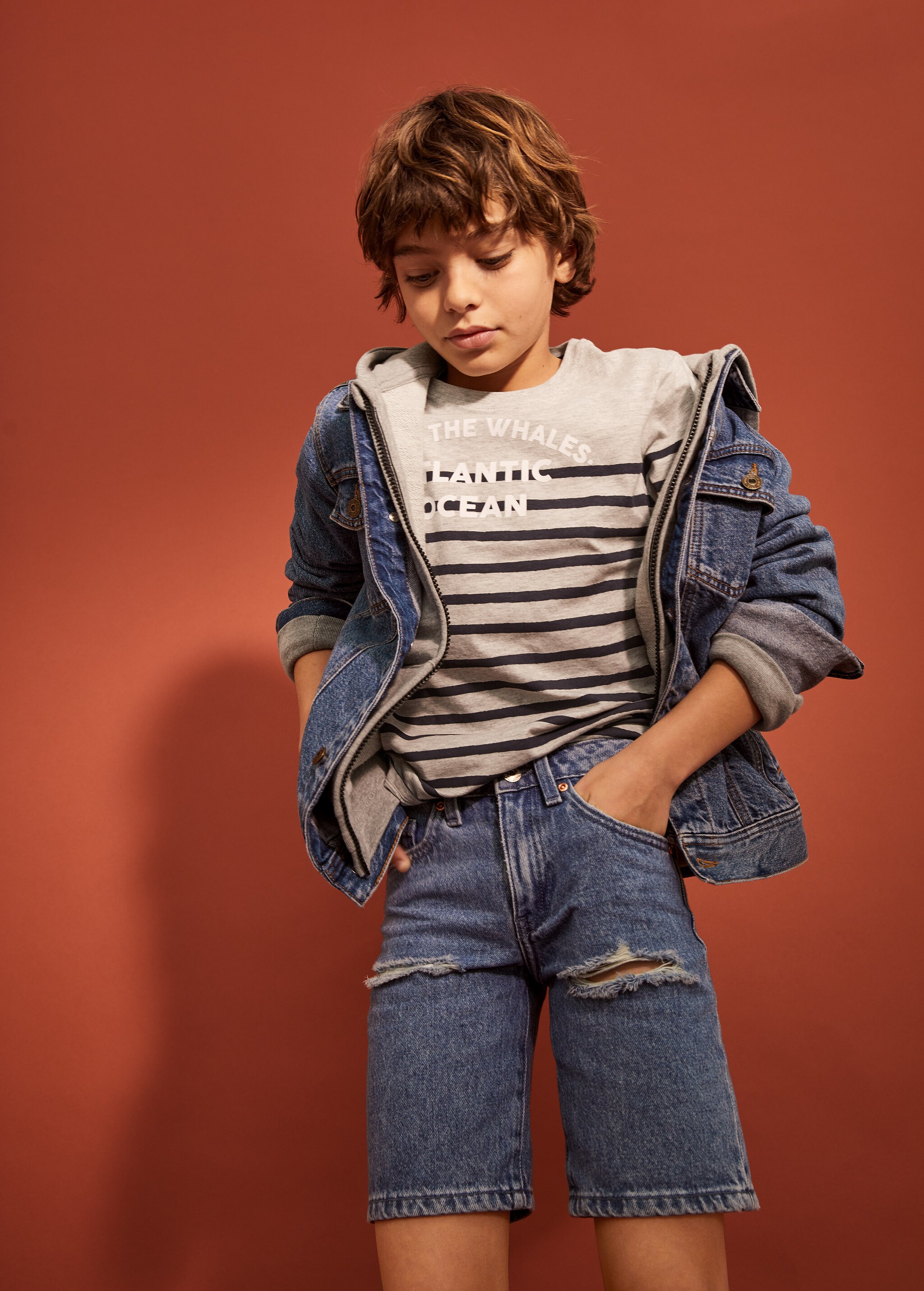 Bermudas denim rotos decorativos - Detalle del artículo 5