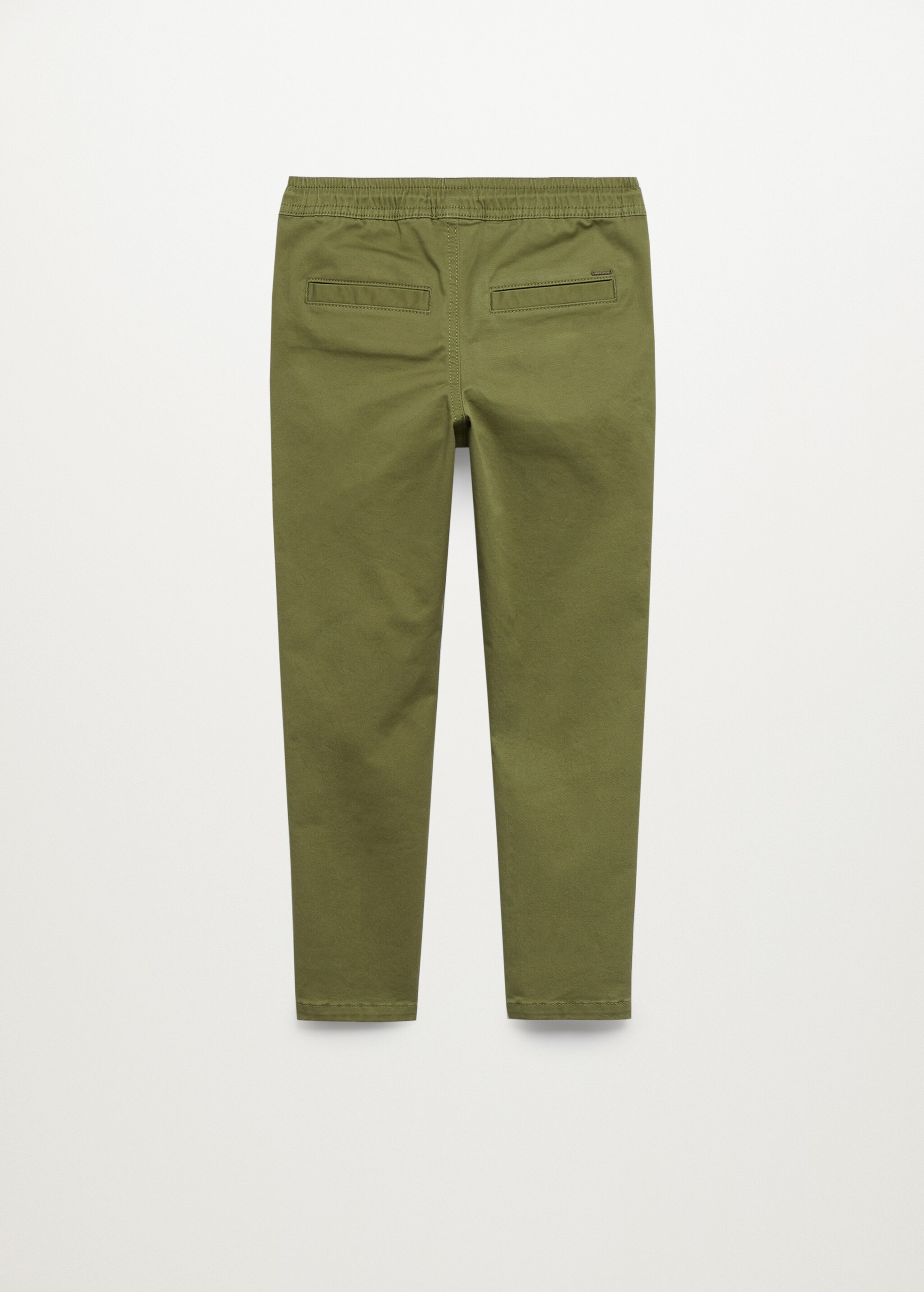 Pantalón algodón cintura elástica - Reverso del artículo