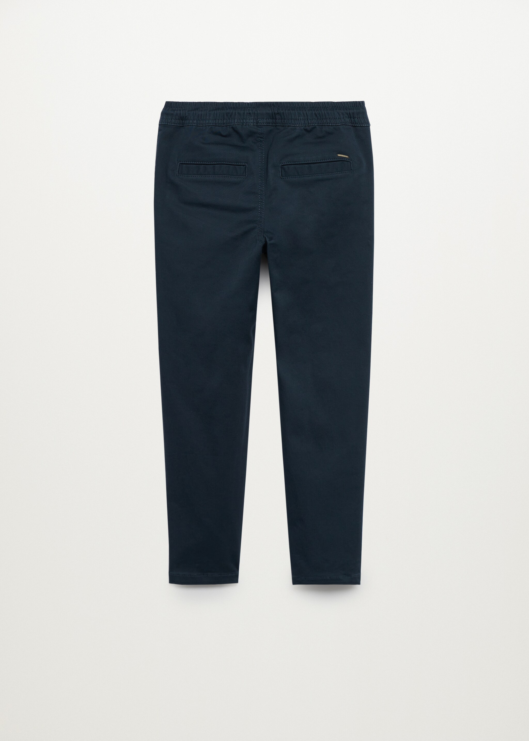 Pantalón algodón cintura elástica - Reverso del artículo