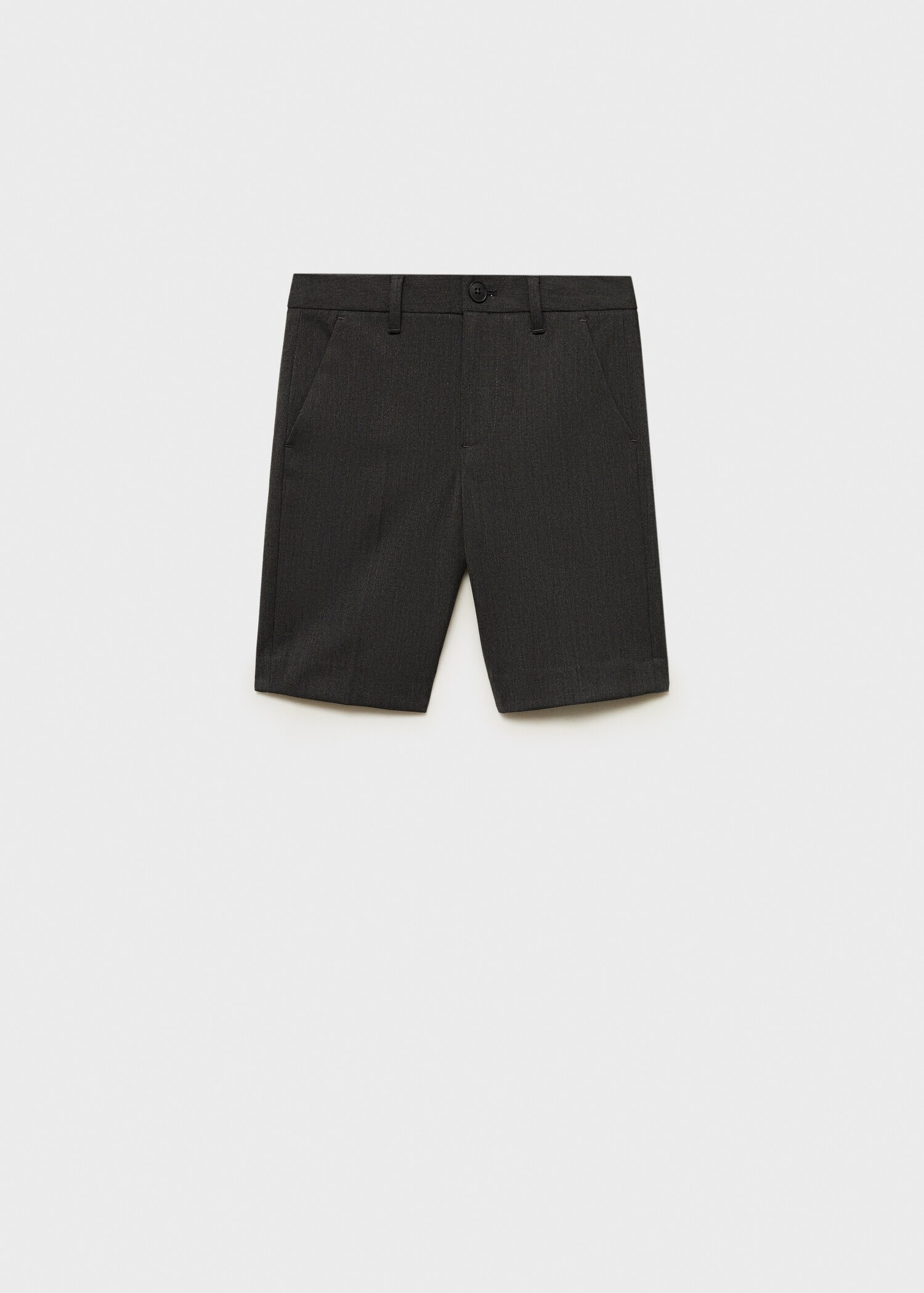 High waist suit bermuda shorts - Article without model