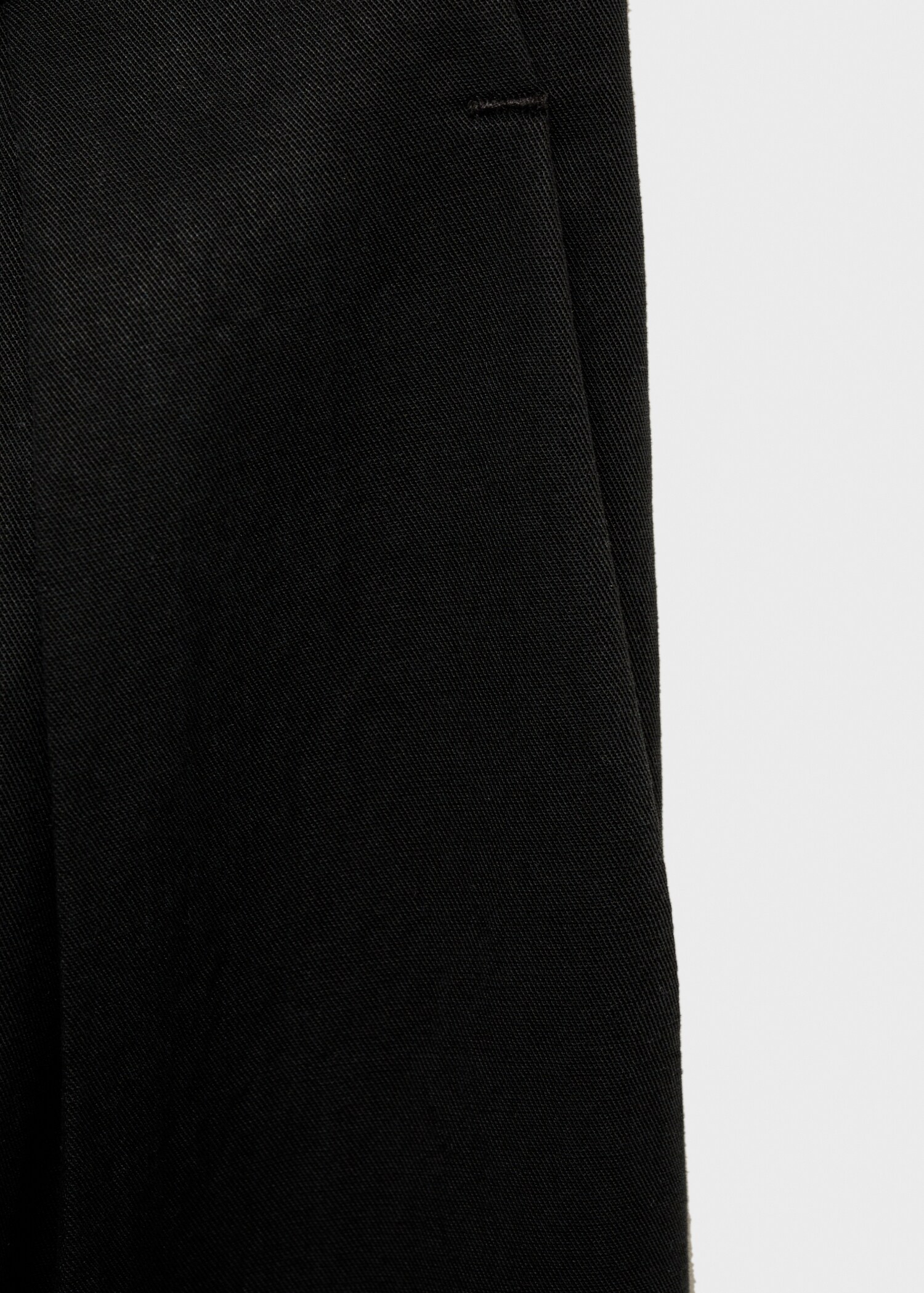 Straight lyocell suit trousers - Details of the article 8