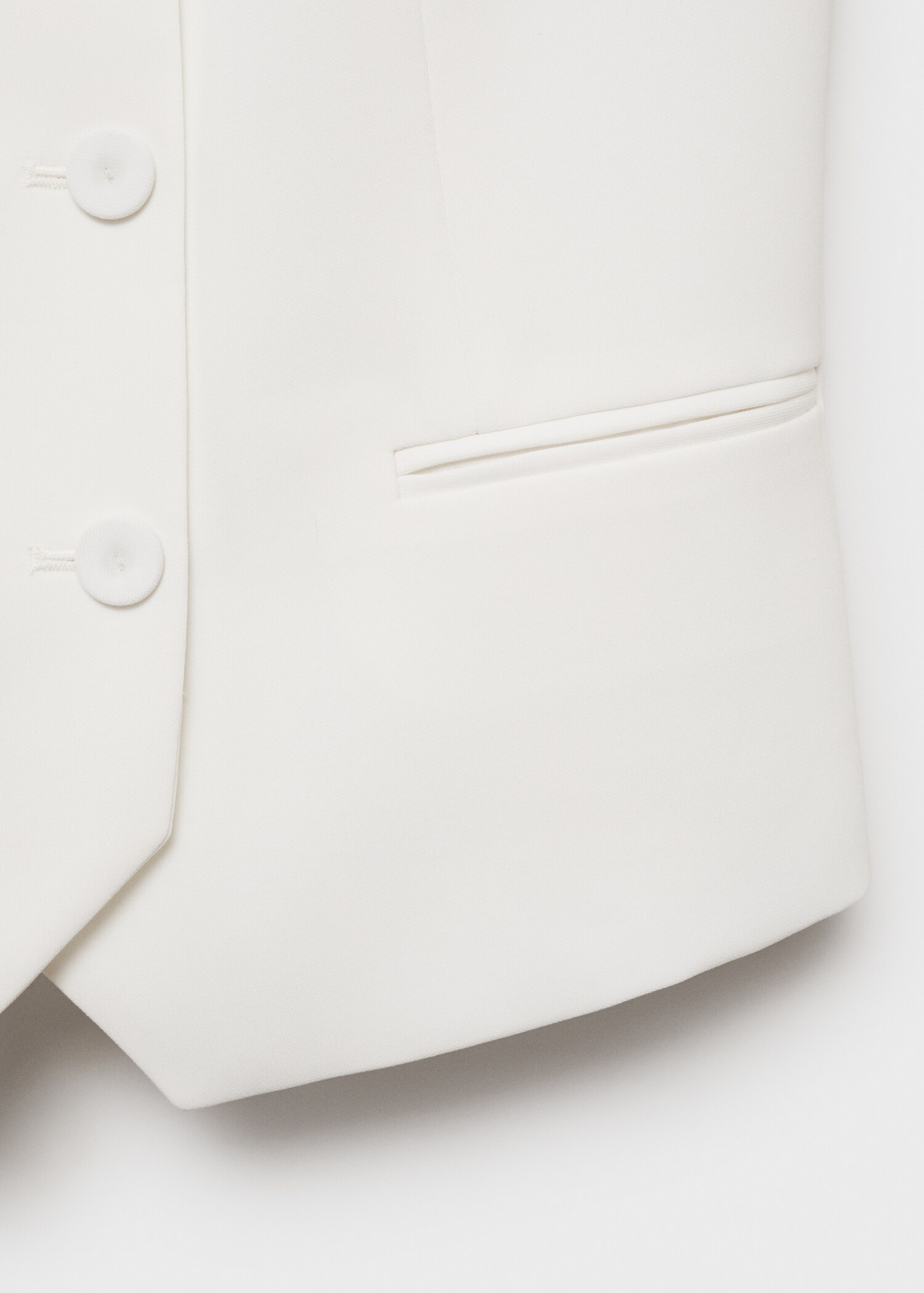 Double-breasted suit waistcoat - Details of the article 8