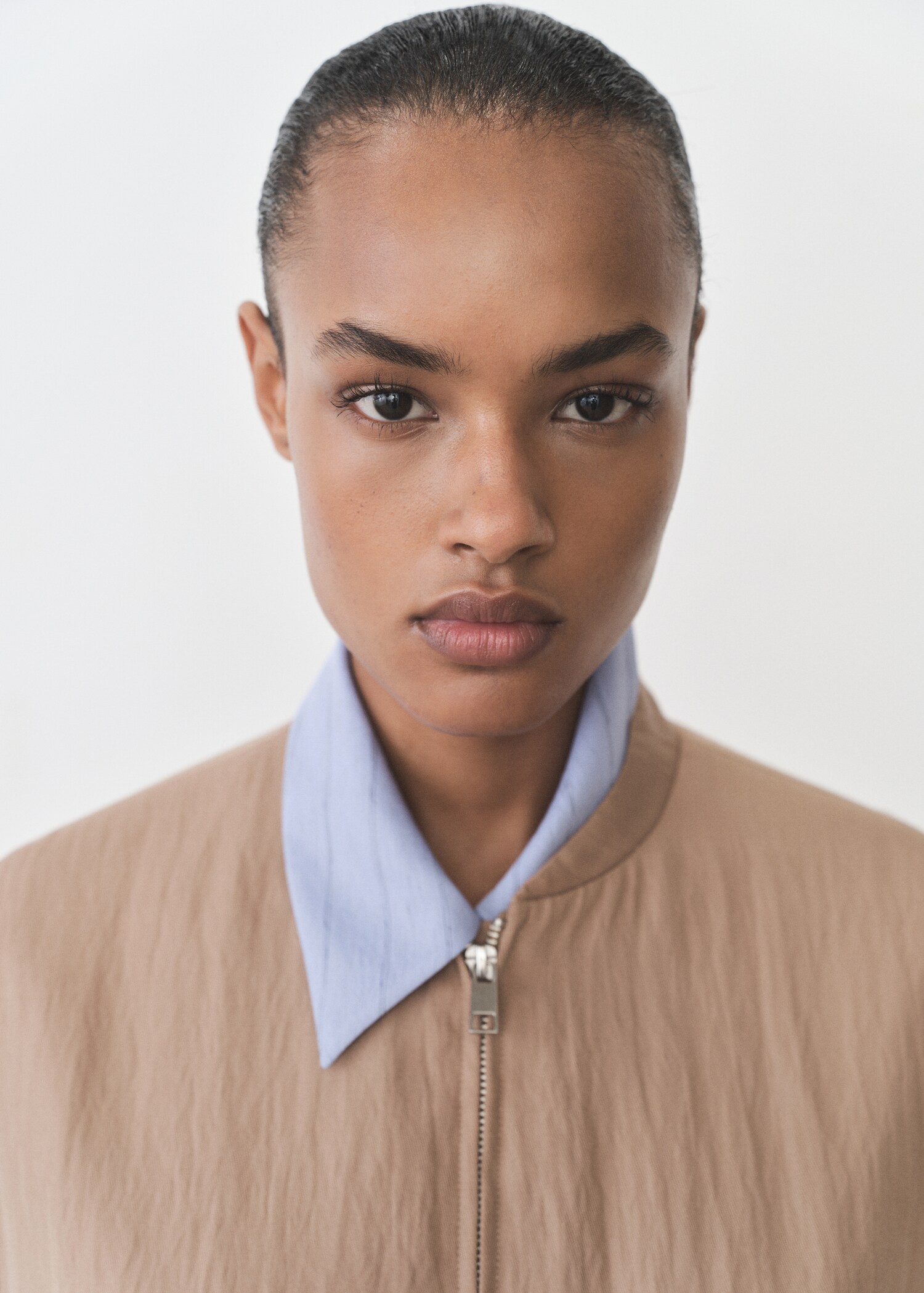 Lyocell bomber jacket - Details of the article 1