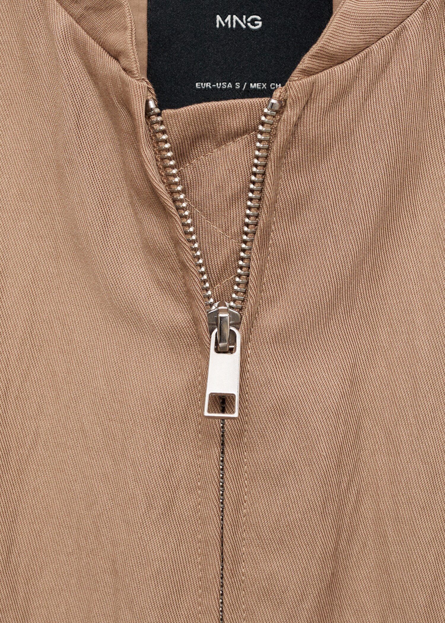 Lyocell bomber jacket - Details of the article 8