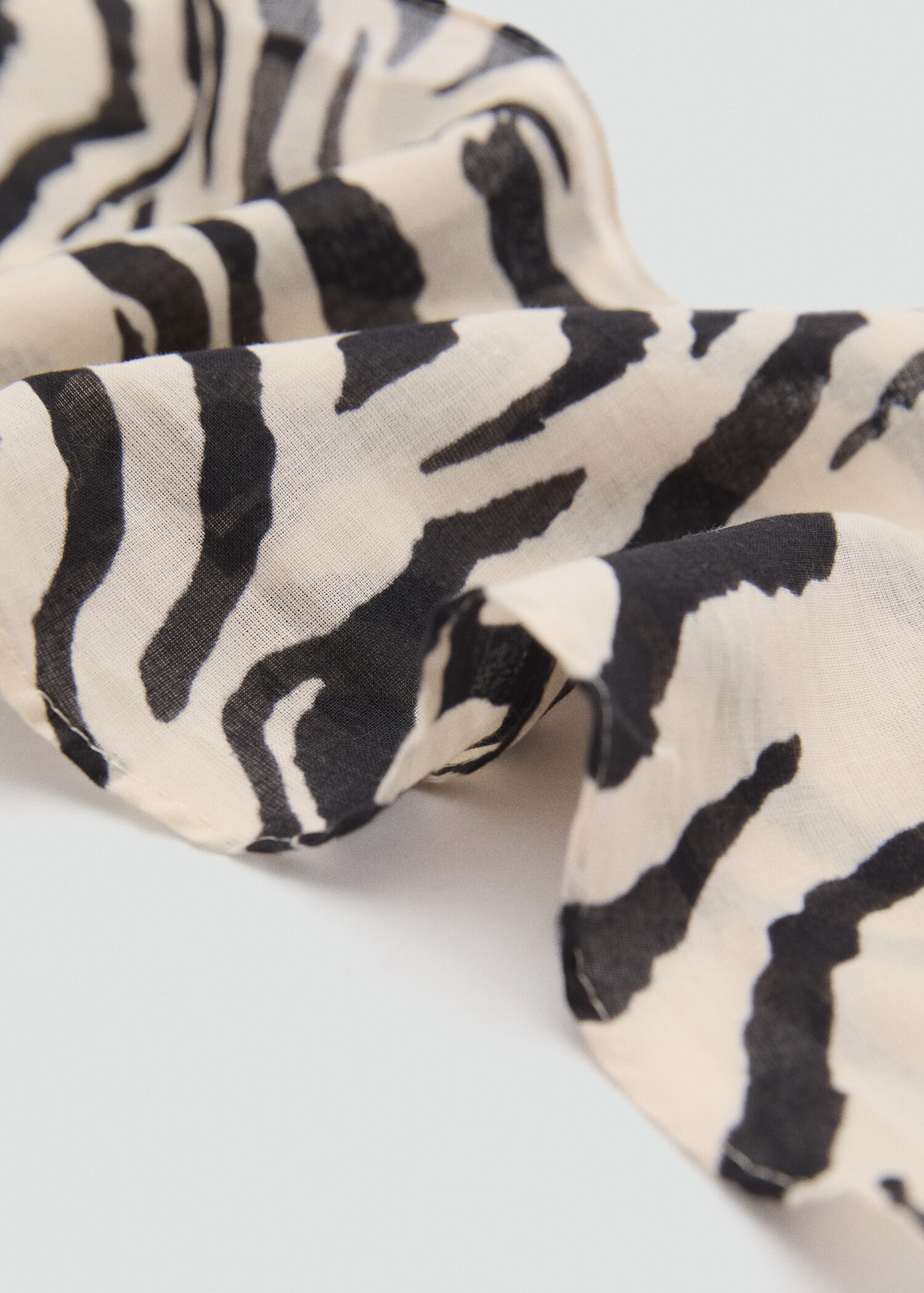 Animal print scarf - Medium plane