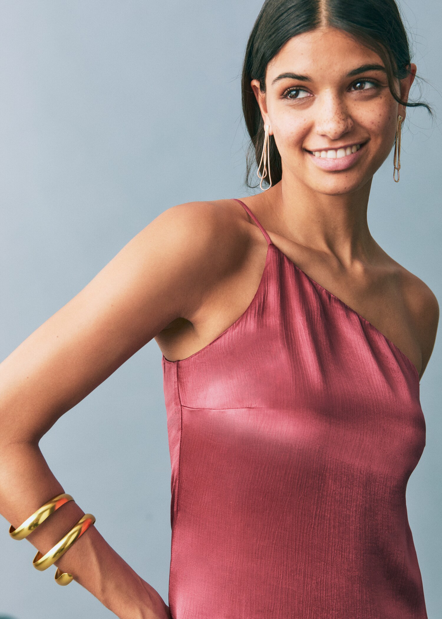 Top asimètric setinat - Detall de l'article 1