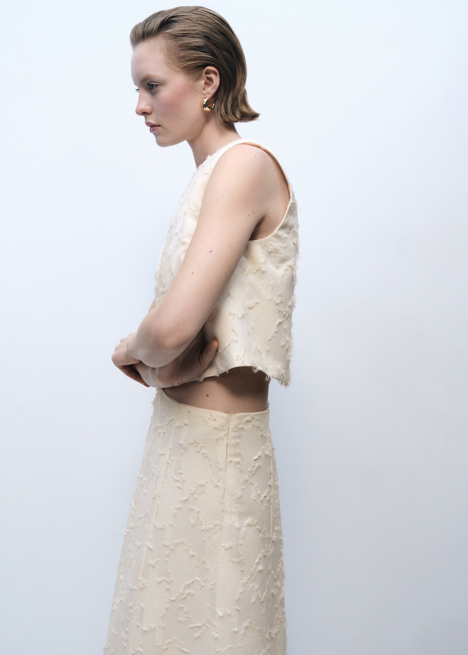 Falda evasé textura - Detalle del artículo 1