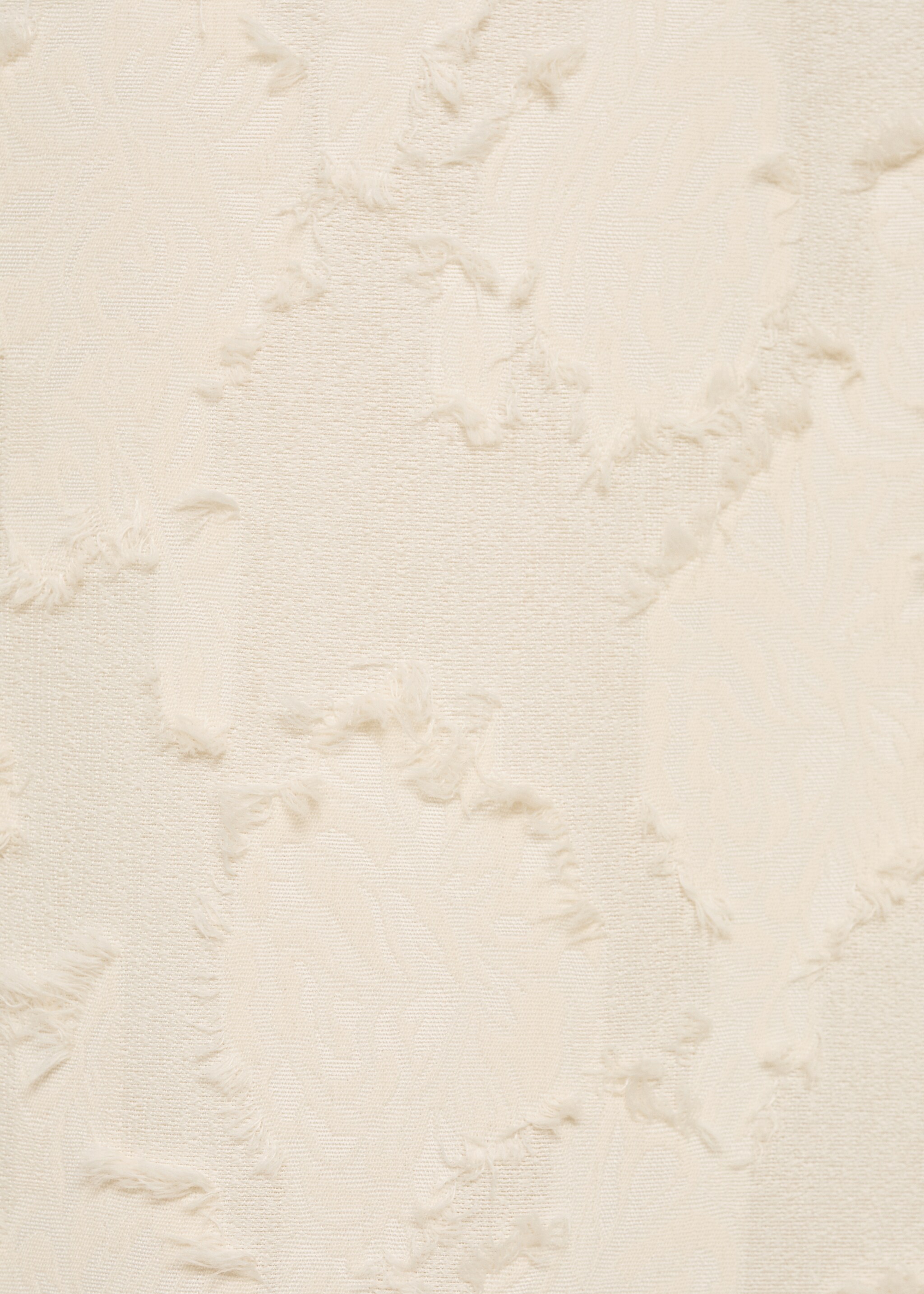 Falda evasé textura - Detalle del artículo 8, Blanco roto. Ref: 87096367-00.