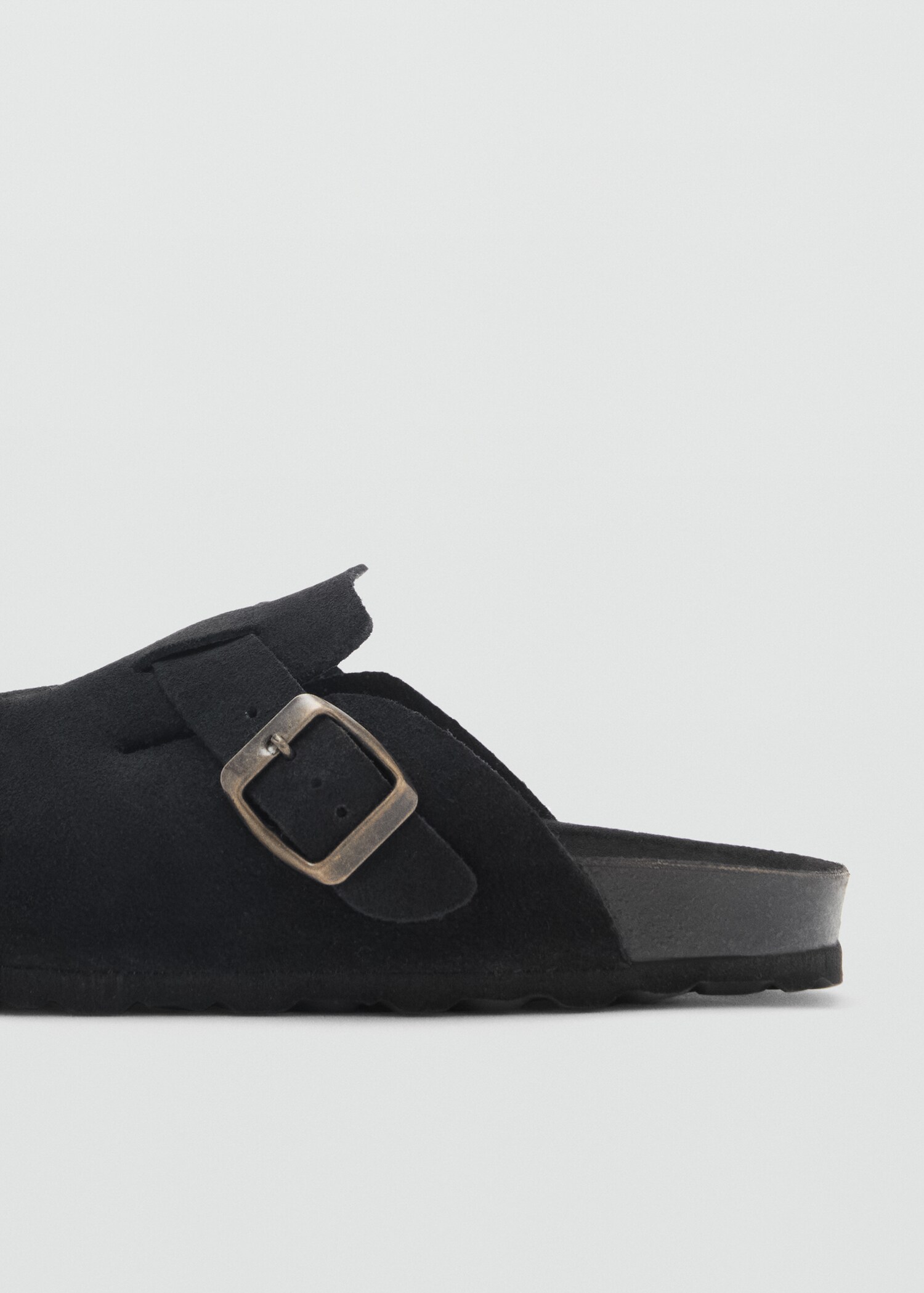Suede leather clogs - Details of the article 1
