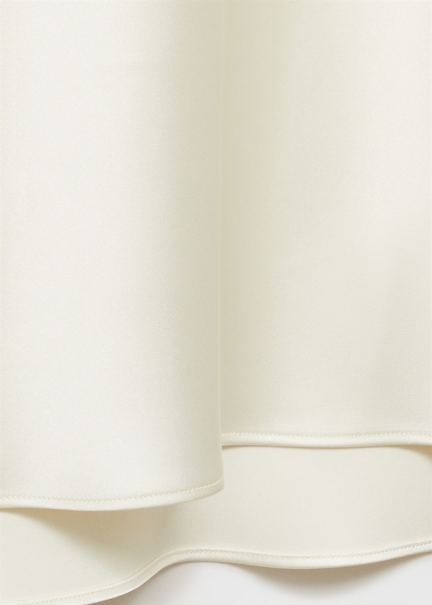 Midi satin skirt - Details of the article 8