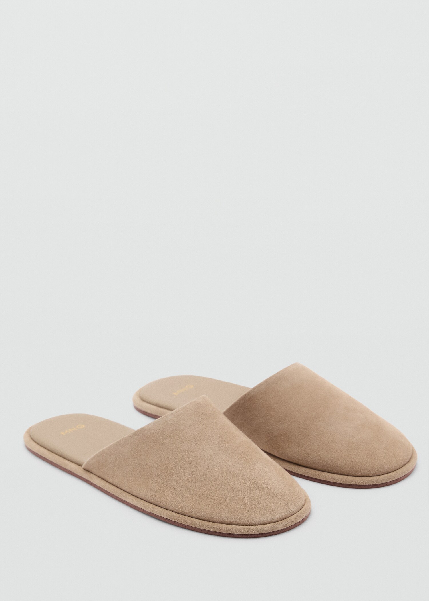 Suede sling back shoes - Medium plane