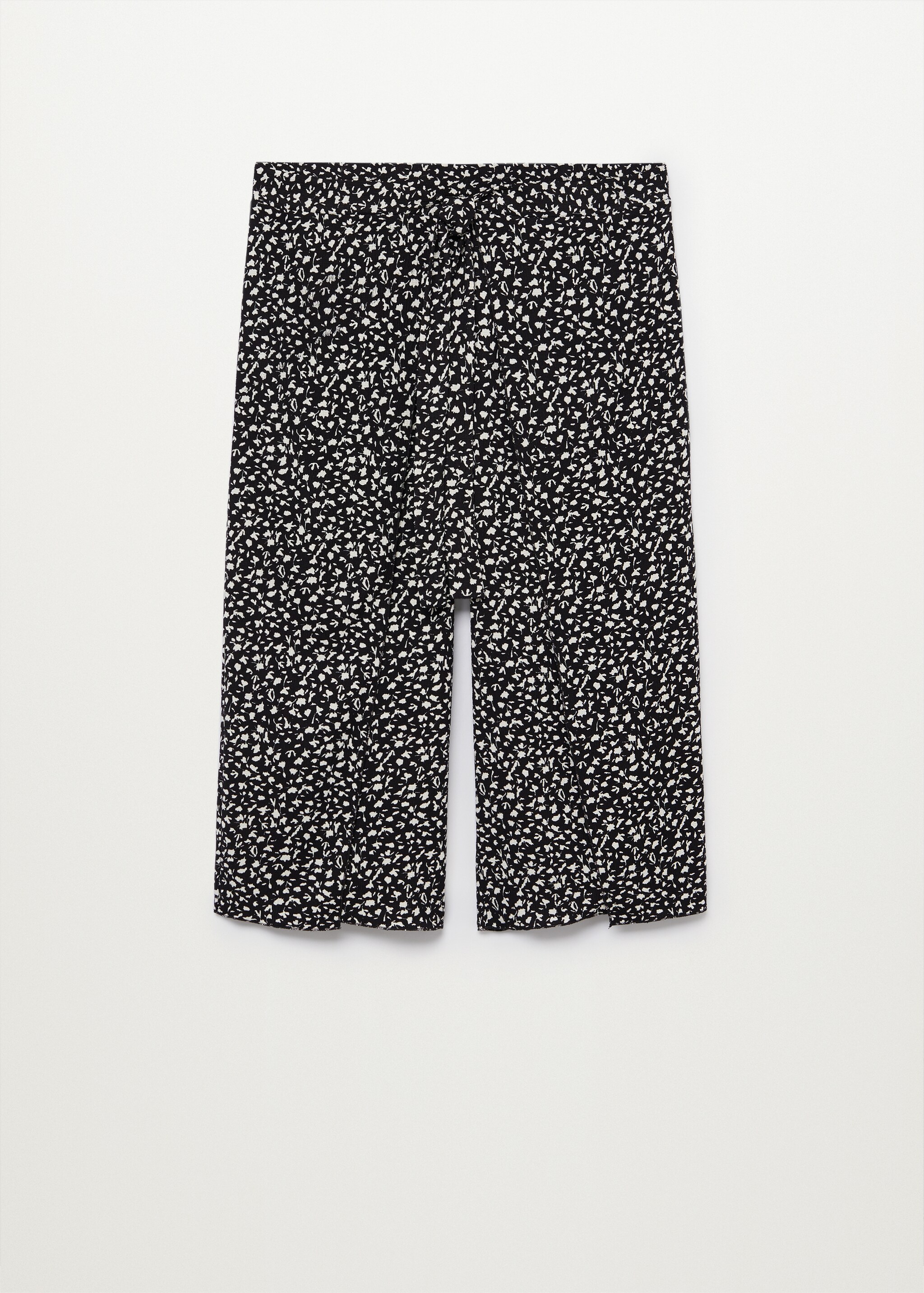 Printed culotte trousers - Article without model