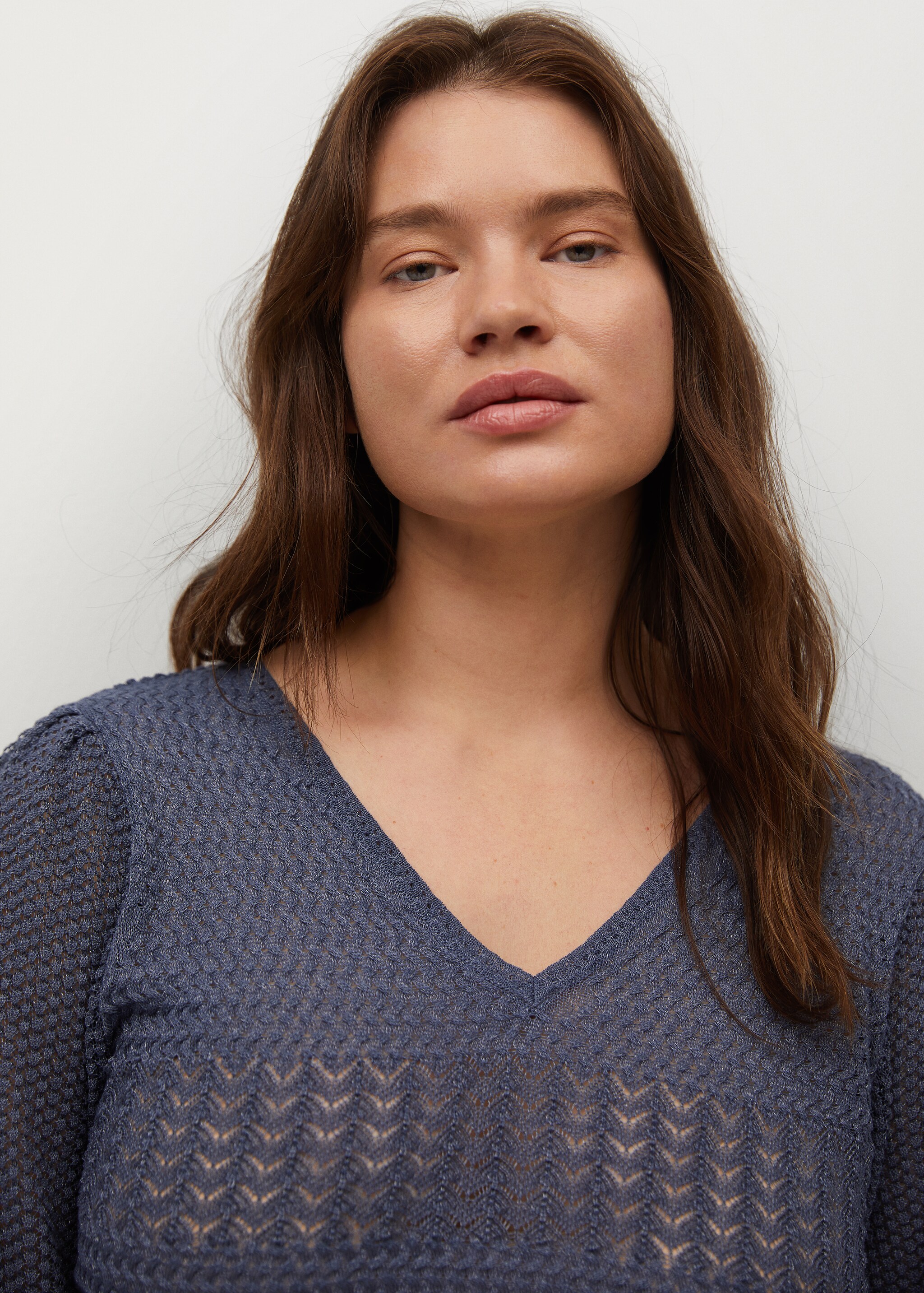 Jersey crochet lurex - Detalle del artículo 1