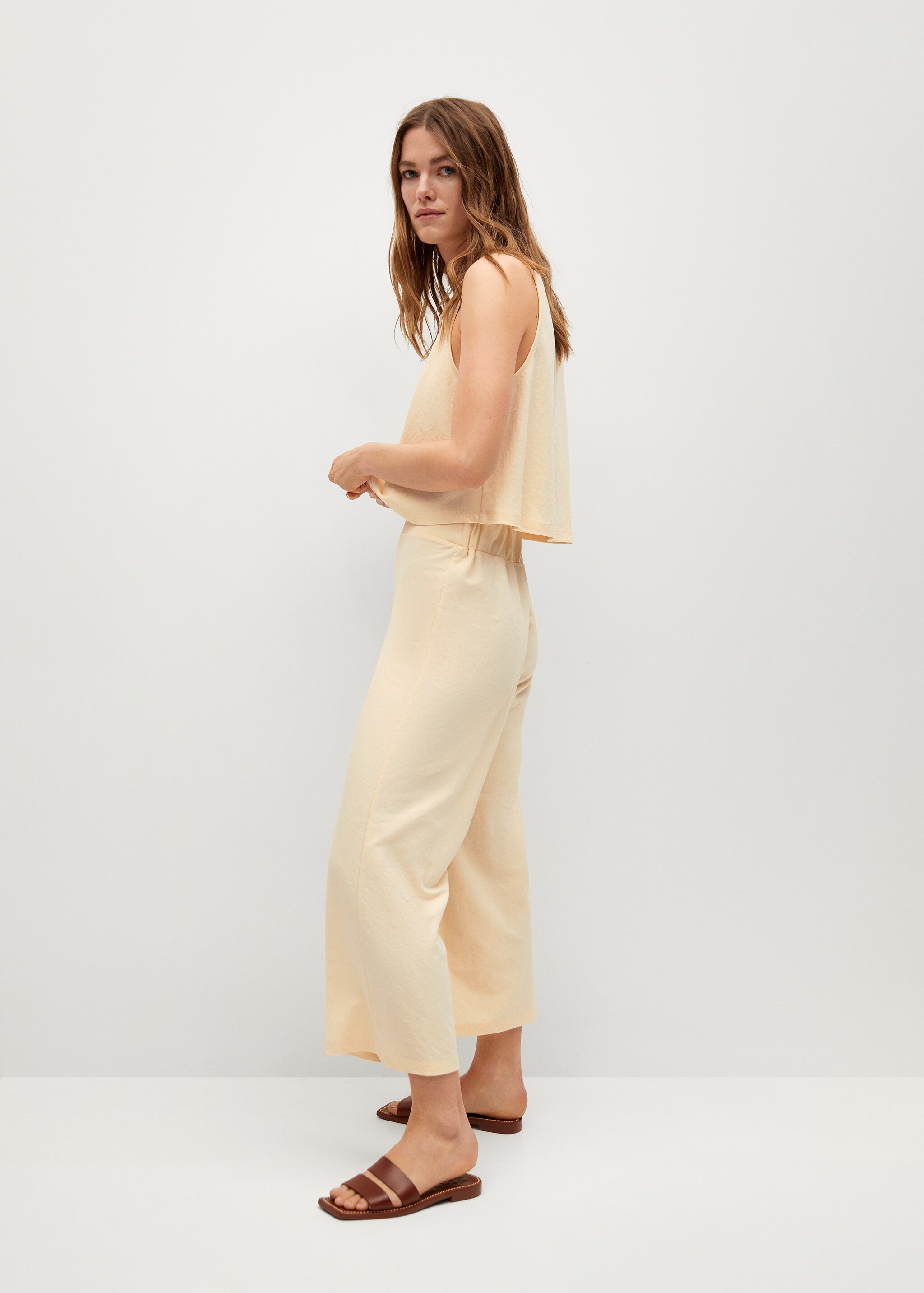 Pantalón culotte fluido - Detalle del artículo 1