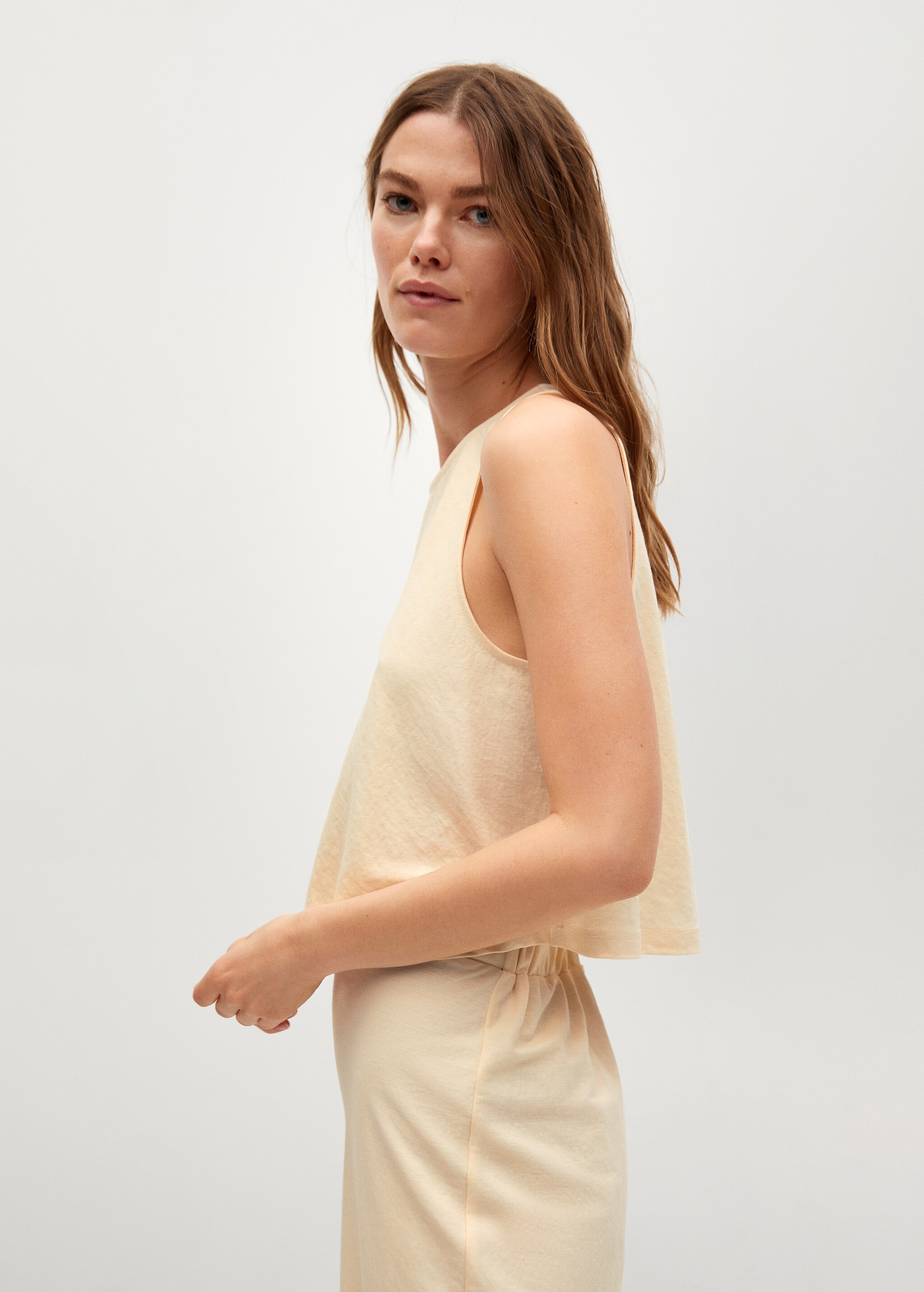 Pantalón culotte fluido - Detalle del artículo 3