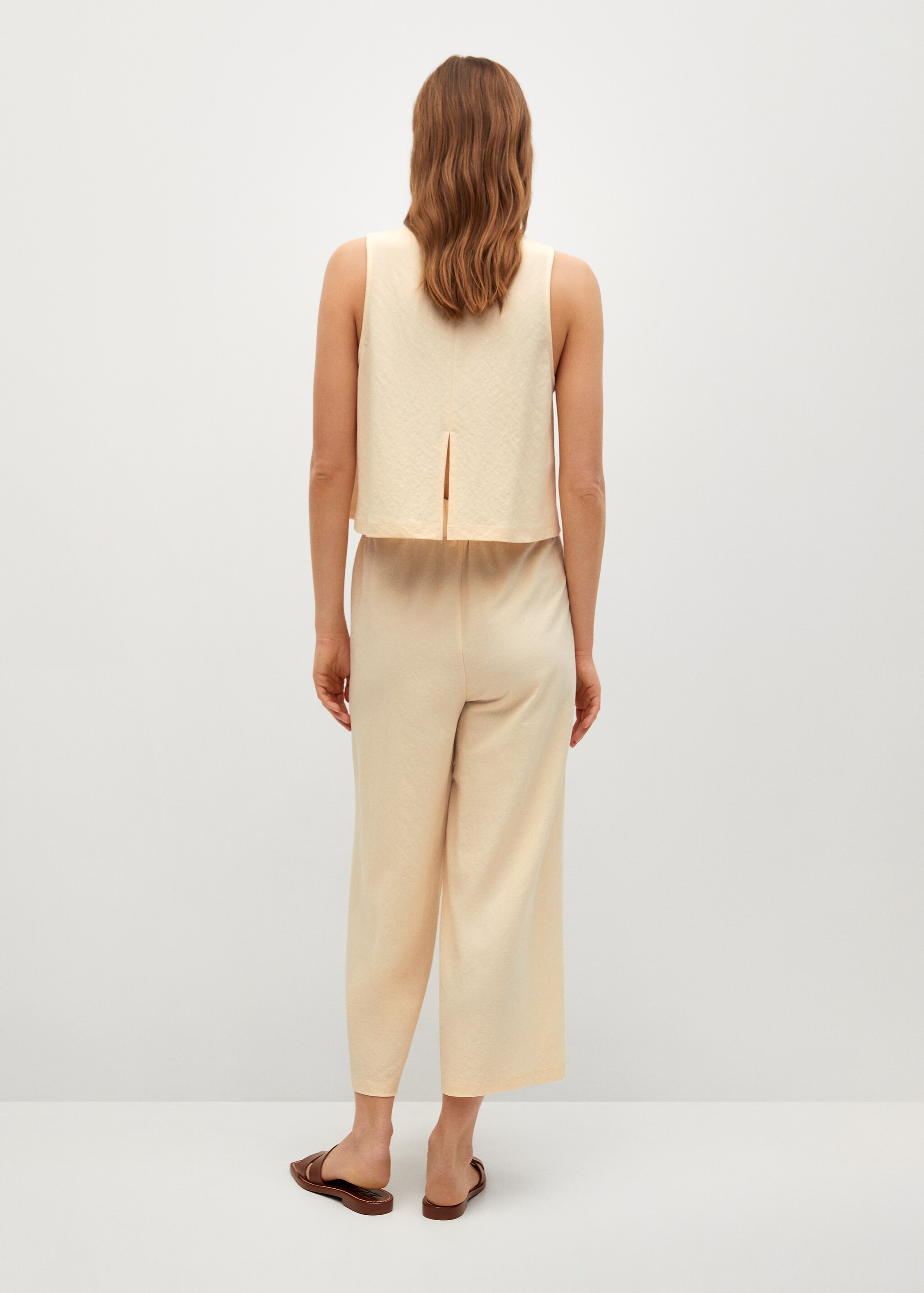 Pantalón culotte fluido - Reverso del artículo