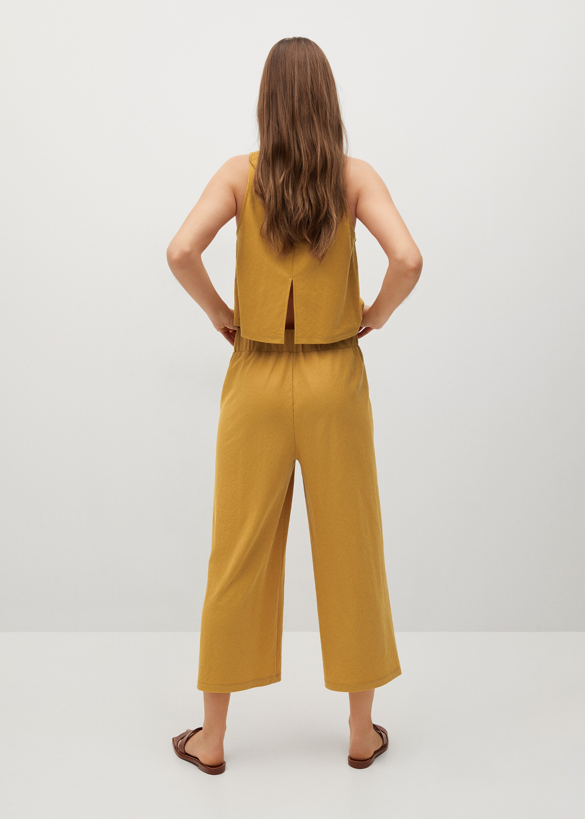 Pantalón culotte fluido - Reverso del artículo